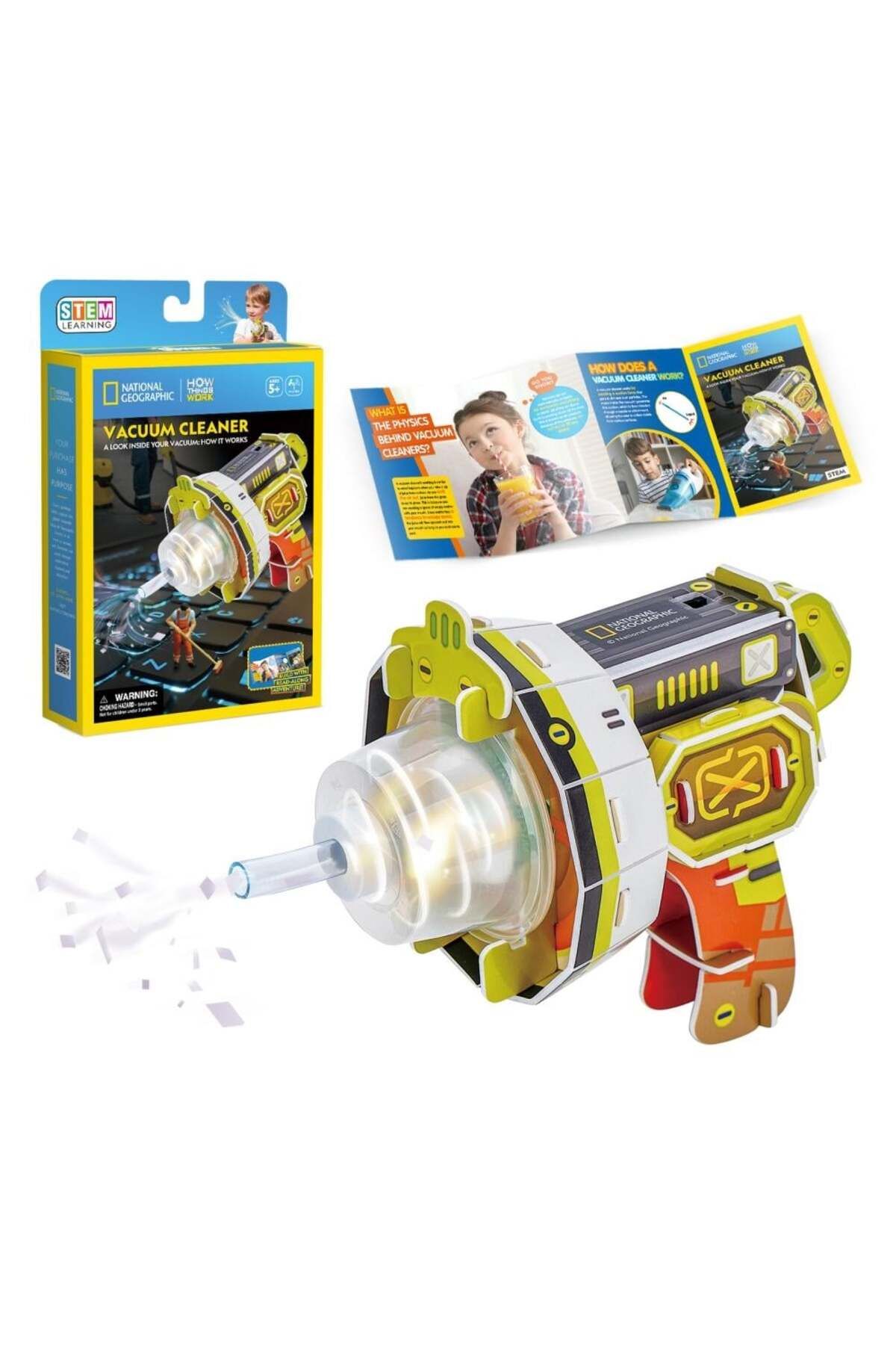 Cubic Fun - Puzzle 3d Aspirator 31 Piese - One Size