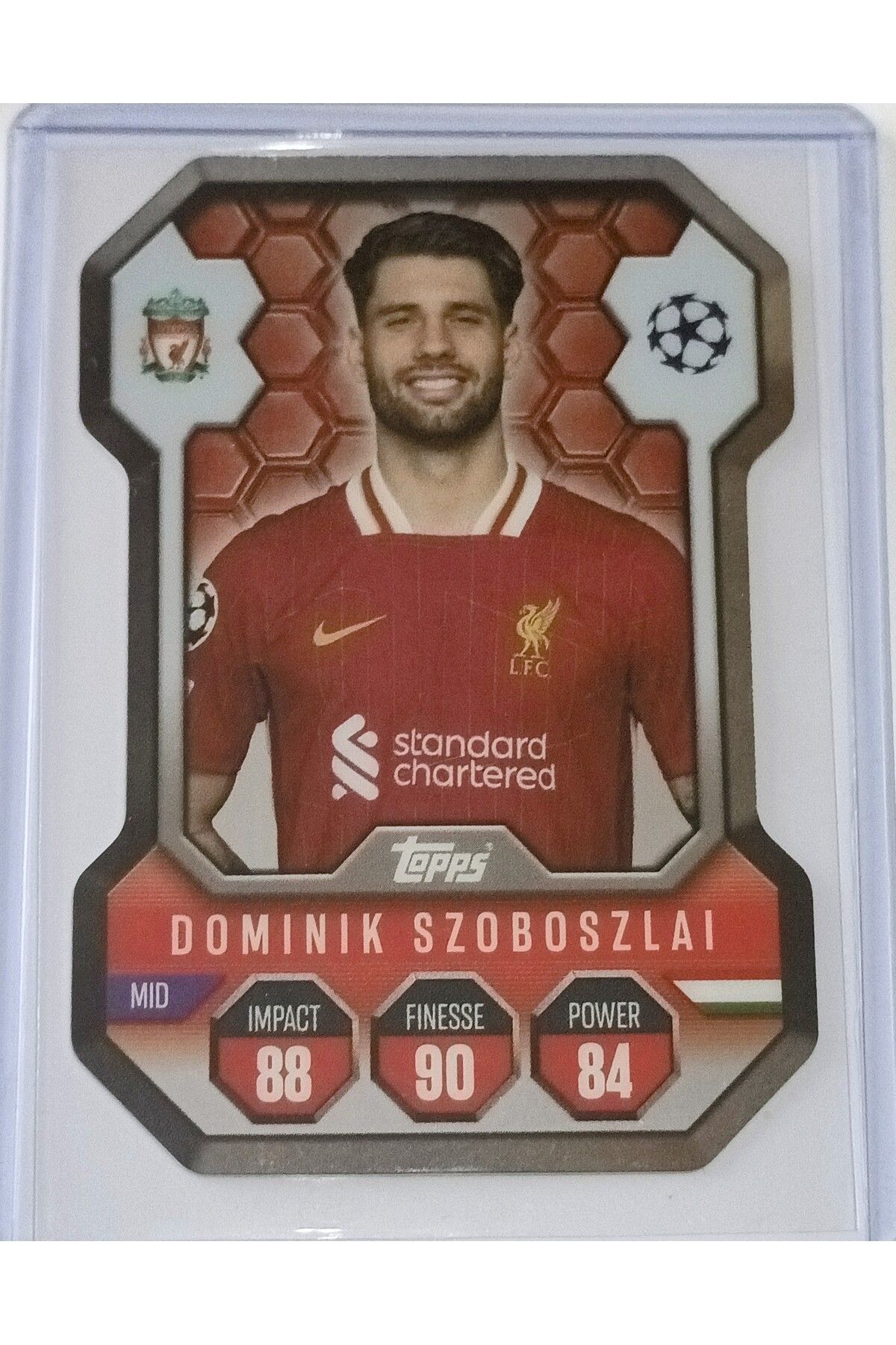 Topps Match Attax Champions League 24/25 No. SH 4 Dominik Szoboszlai Shield