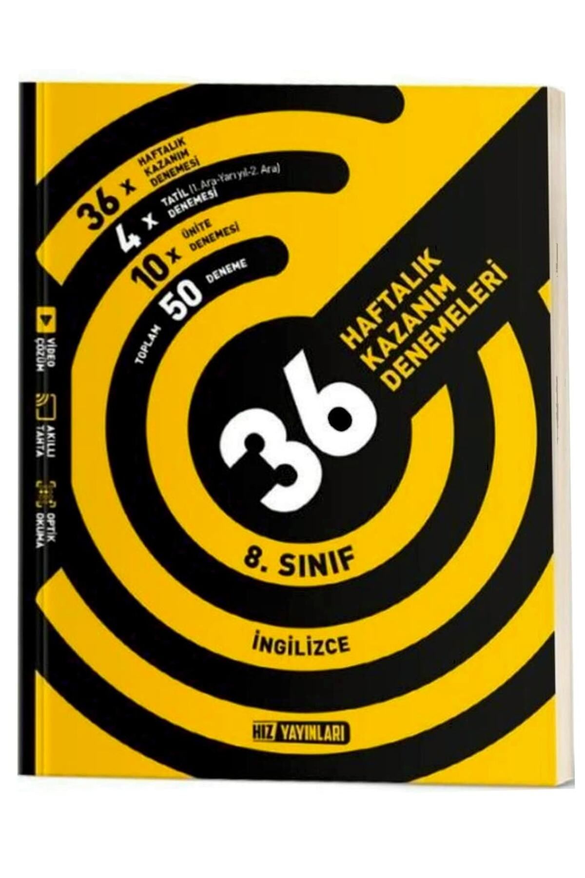 AV YAYINLARI Hız Yayınları 8. Sınıf İngilizce 36 Haftalık Deneme