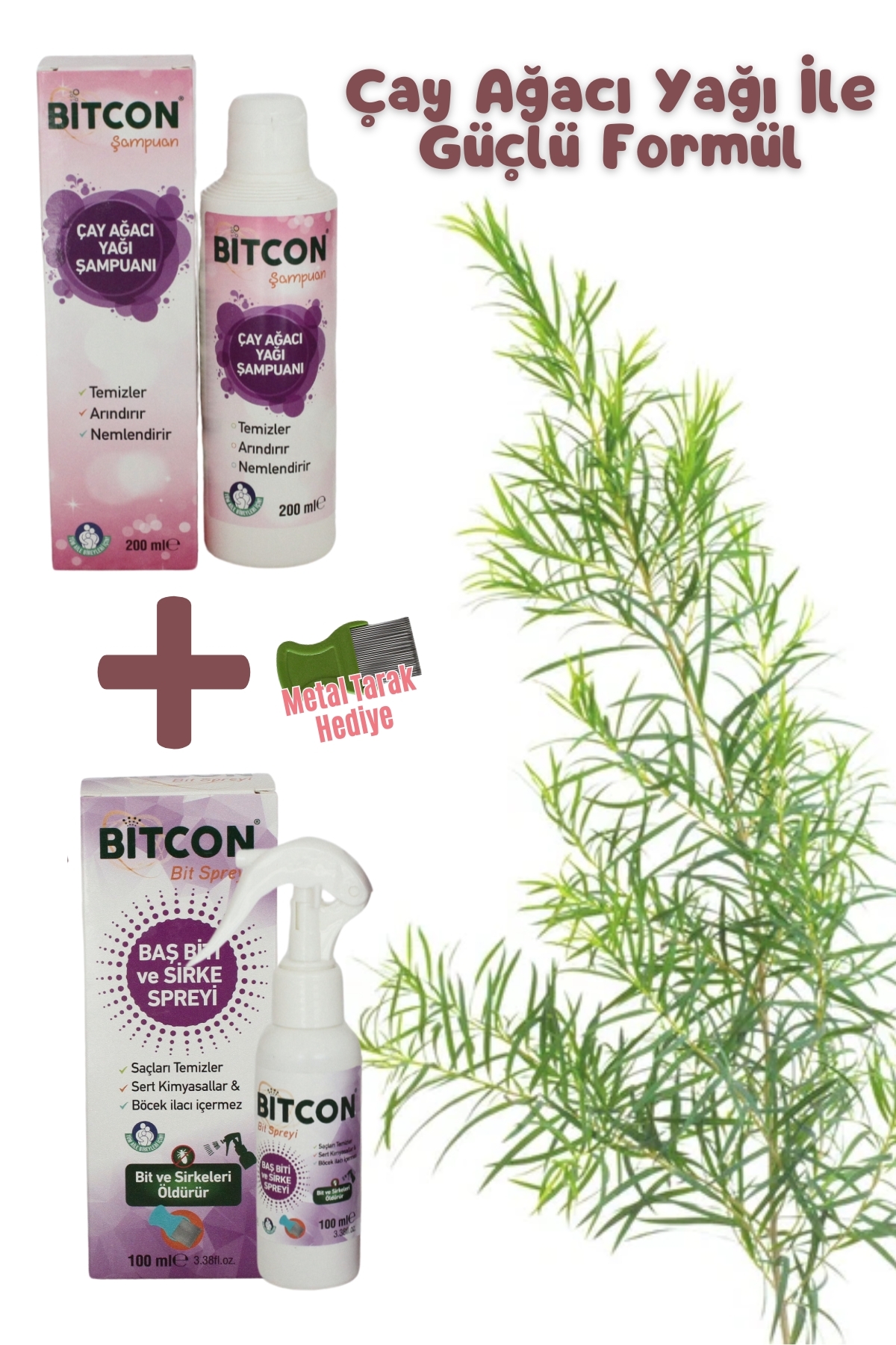 BİTCON Bit Şampuanı ve Saç Spreyi Seti — BTCN-002 — تصویر 6 از 6