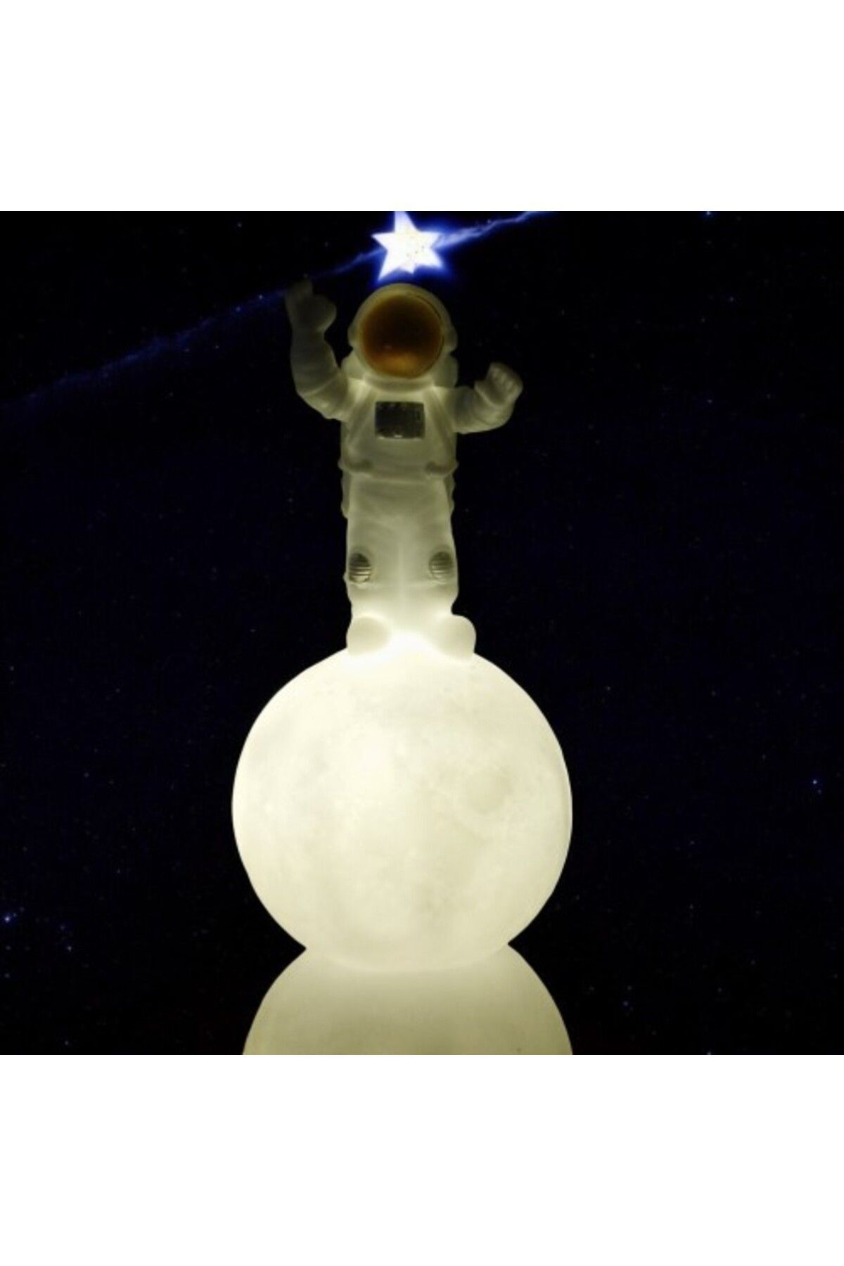 Acousticworld Astronot Şekilli Gece Ve Masa Lambası