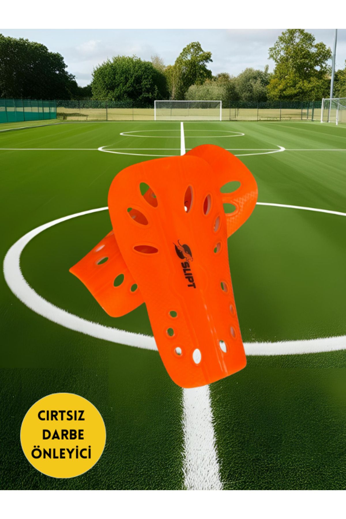 CKSpor Futbol Tekmeliği Futbolcu Kaval Koruyucu Cırtsız Tekmelik