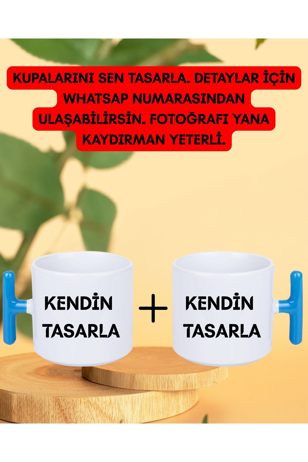 NOVA BASKI TASARIM KİŞİYE ÖZEL TASARIM İKİLİ PREMİUM T KUPA (2 ADET FİYATIDIR.)