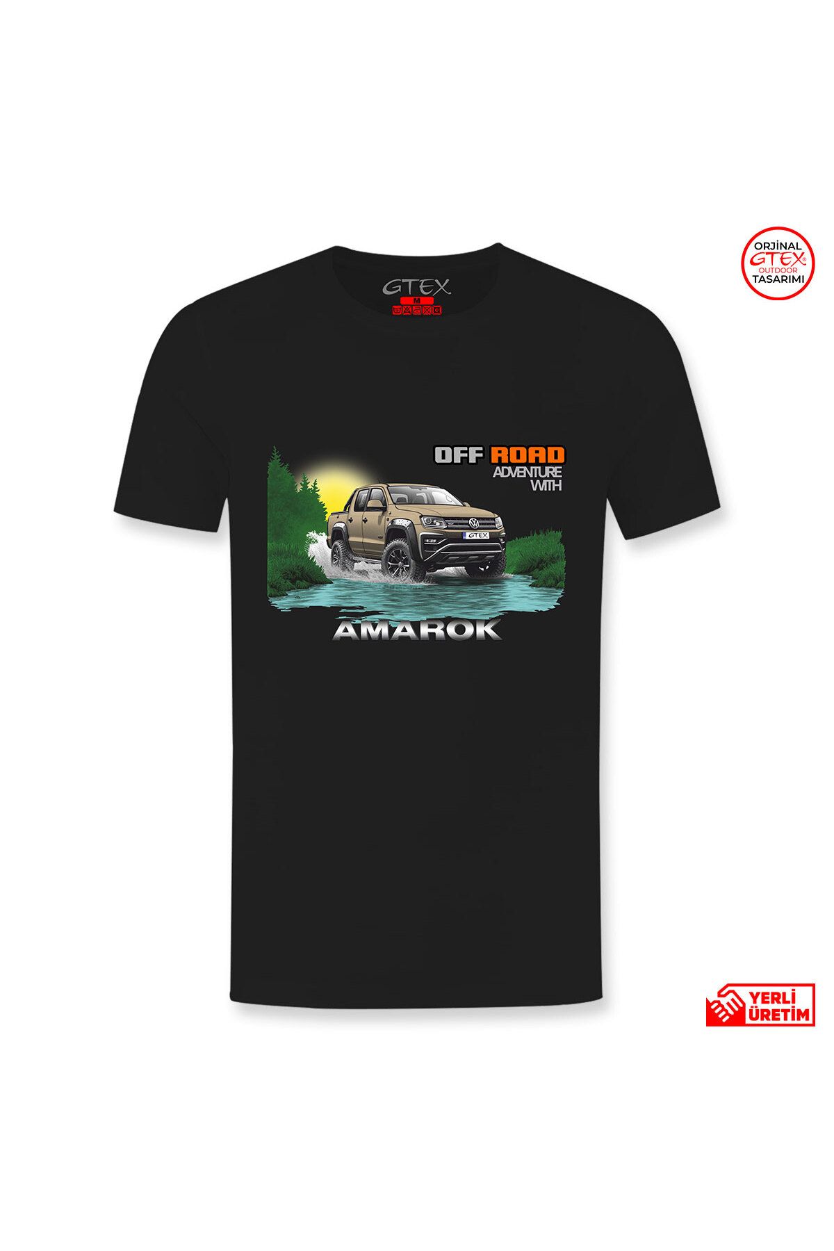 GTEX OUTDOOR Amarok Baskılı Kısa Kollu Tişört