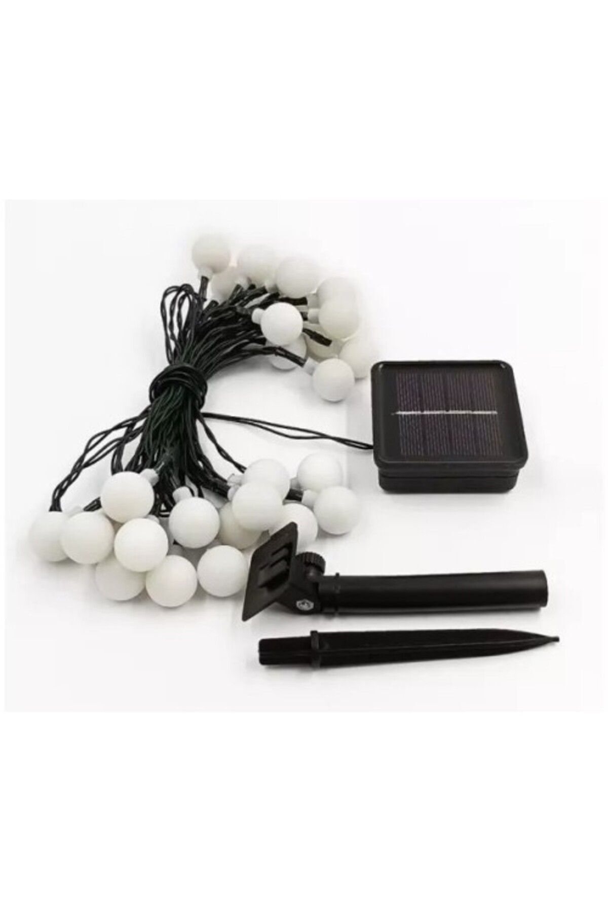 Acousticworld Solar 5m 28 Led Top Gün Işığı Siyah Kablolu