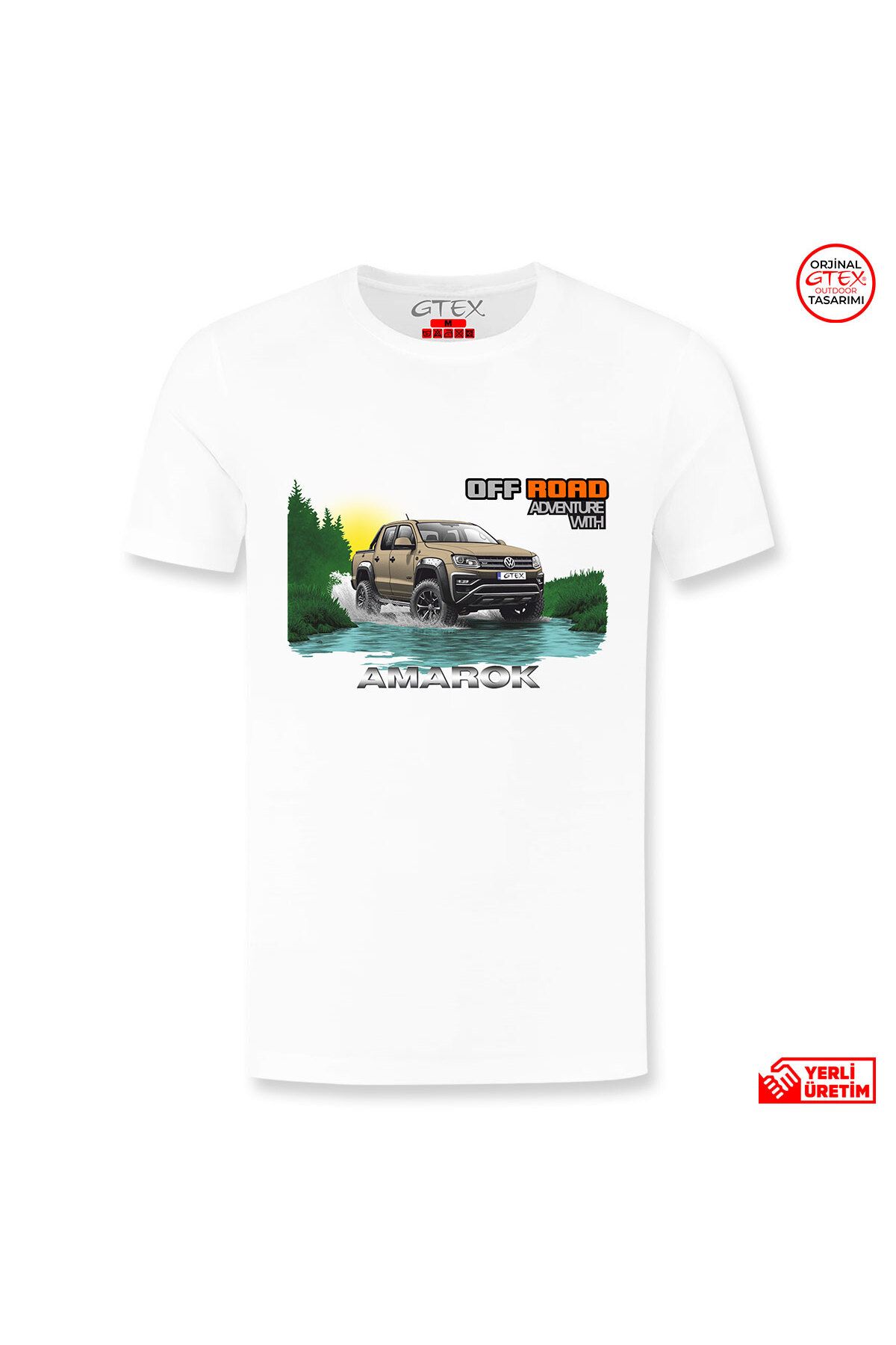 GTEX OUTDOOR Amarok Baskılı Kısa Kollu Tişört