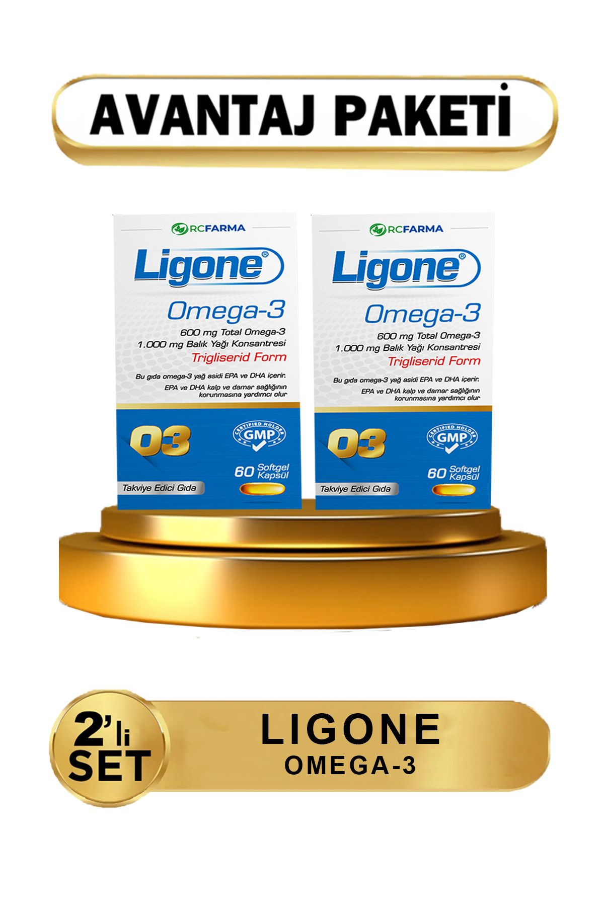 Ligone Omega-3 60 Softgel