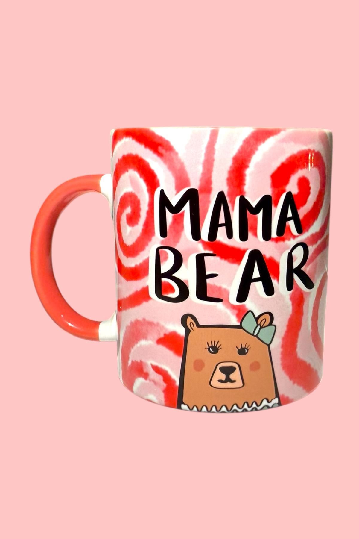 City Glow Mama Bear - Anneler Günü - Hediyelik Kupa Bardak