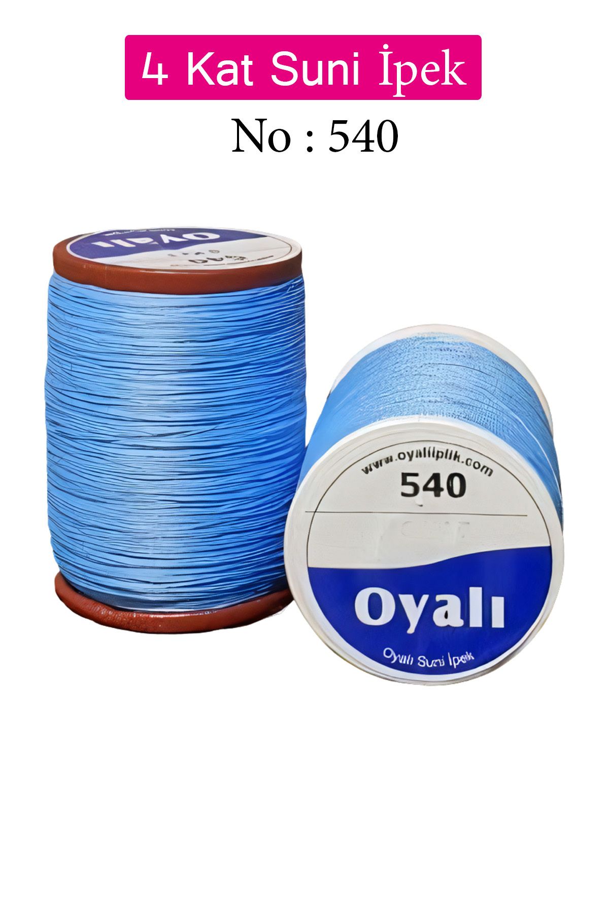 Royaleks Oyalı 4 Kat Suni İpek İplik İğne Oyası Boncuk İpi Tığ Oyası No:540