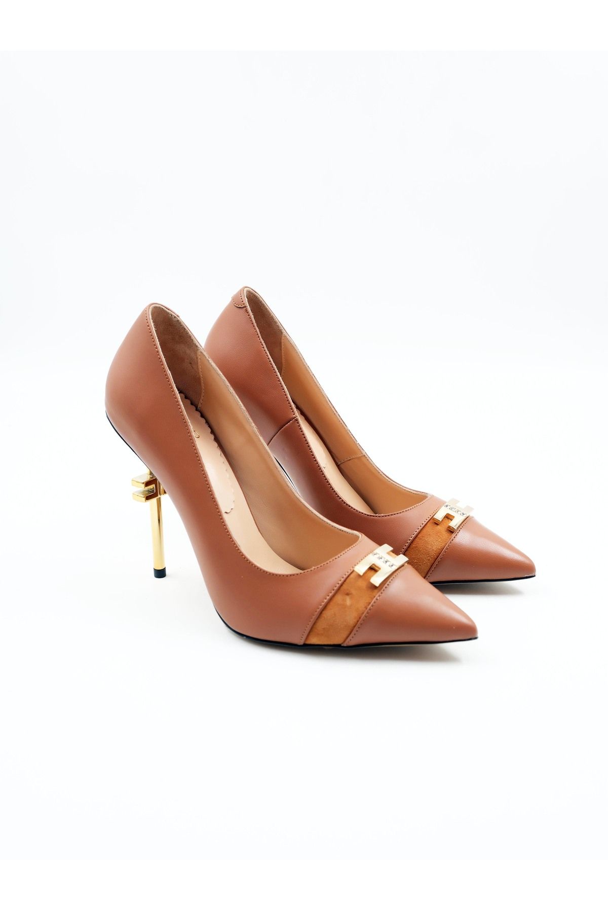 Tenau Kadın Hakiki Deri Stiletto