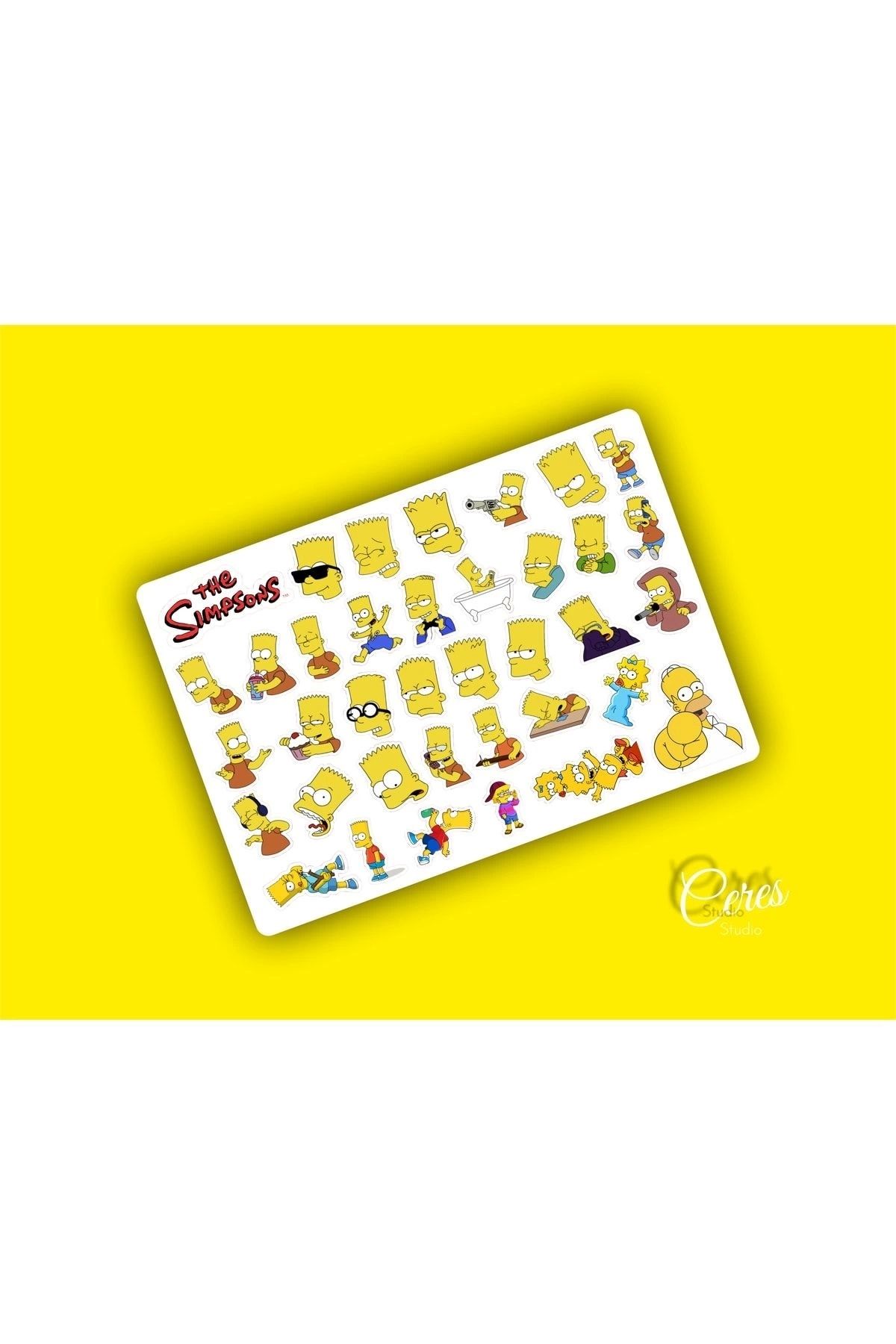 Ceres Studio-The Simpson Bart Sticker - 37 Tags 1