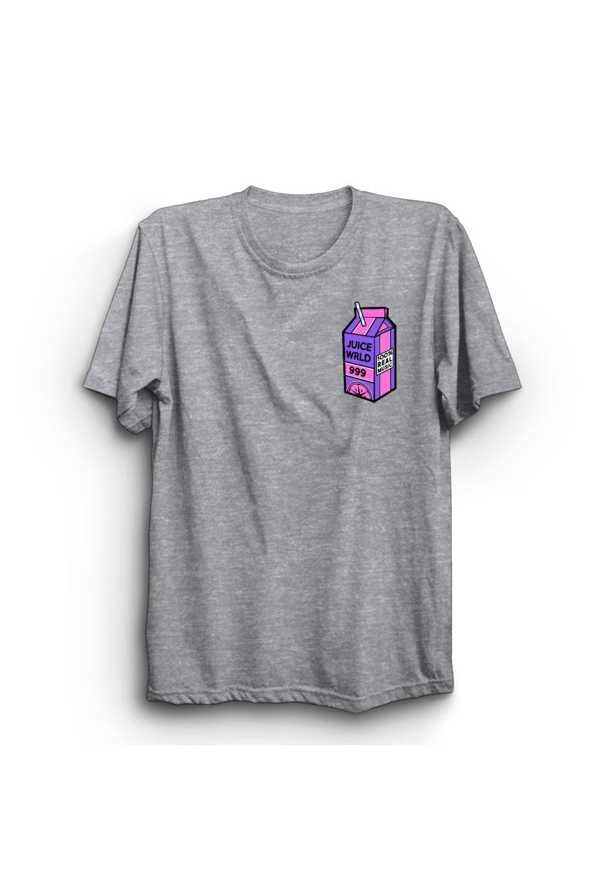 The Fame Juice Wrld, Juice Box Logo, 999, Rap Hiphop Baskılı %100 Pamuk Tişört