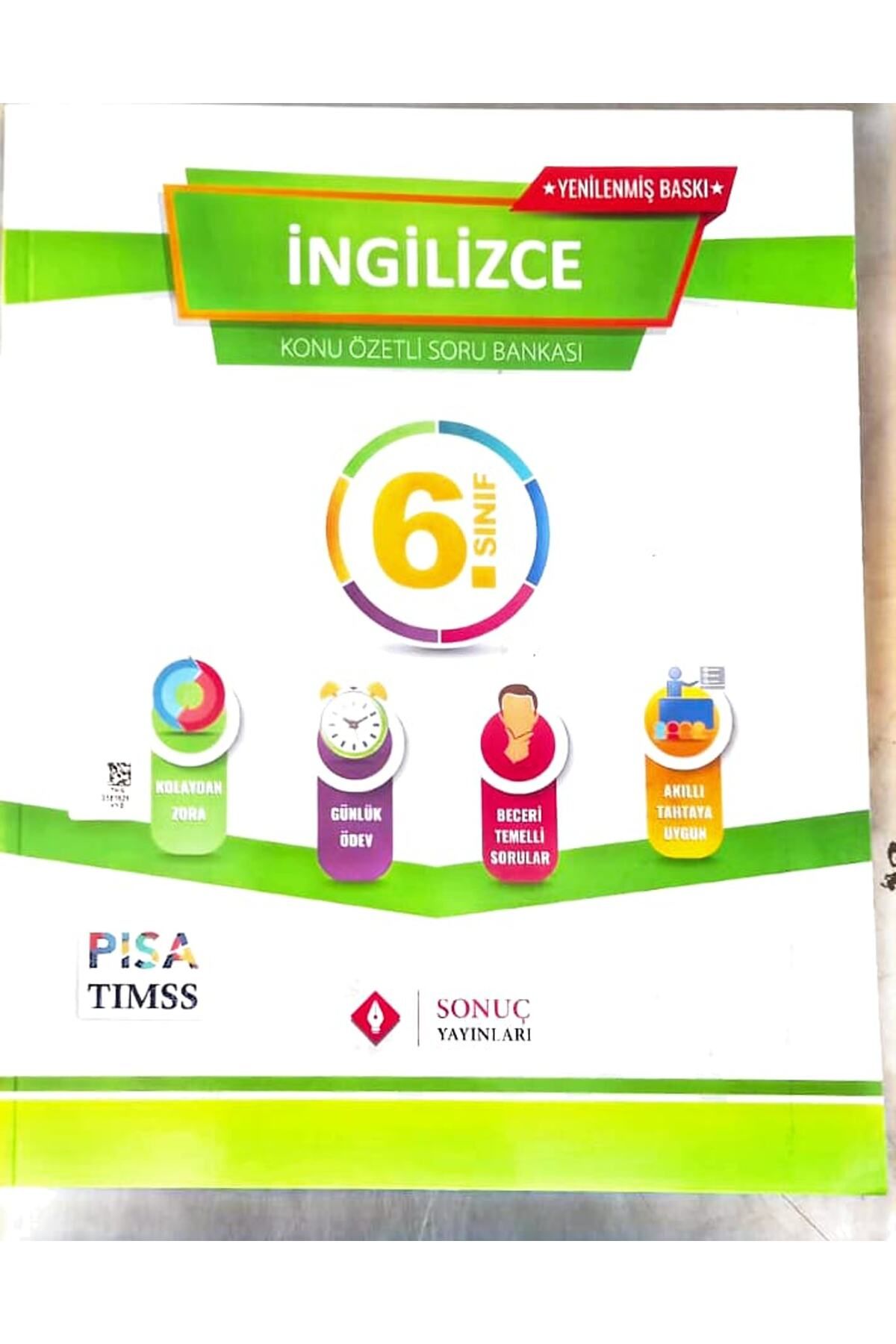 AV YAYINLARI Sonuç Yayınları 6. Sınıf İngilizce Kazanım Merkezli Soru Kitapçığı Seti Yenilenmiş Baskı