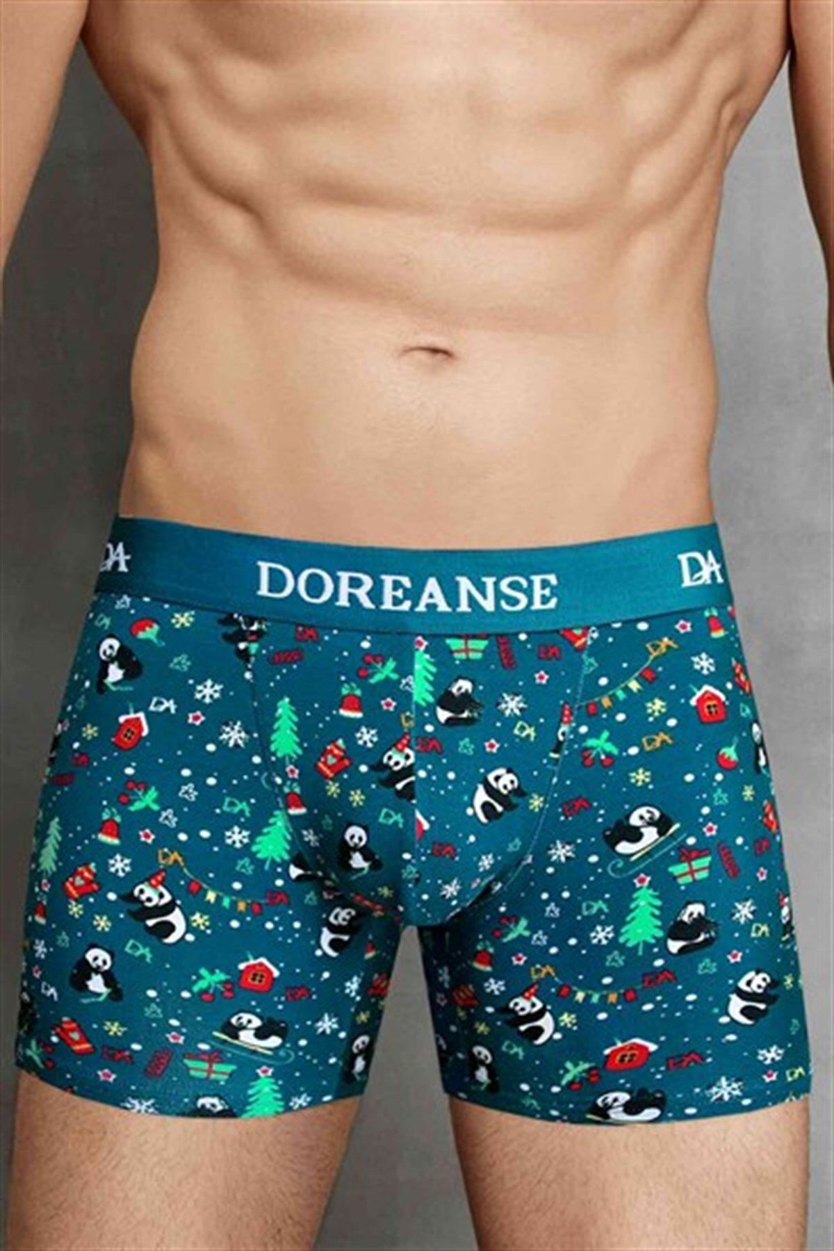 YNSGLOBAL Doreanse Erkek Modal Baskılı Boxer 1863