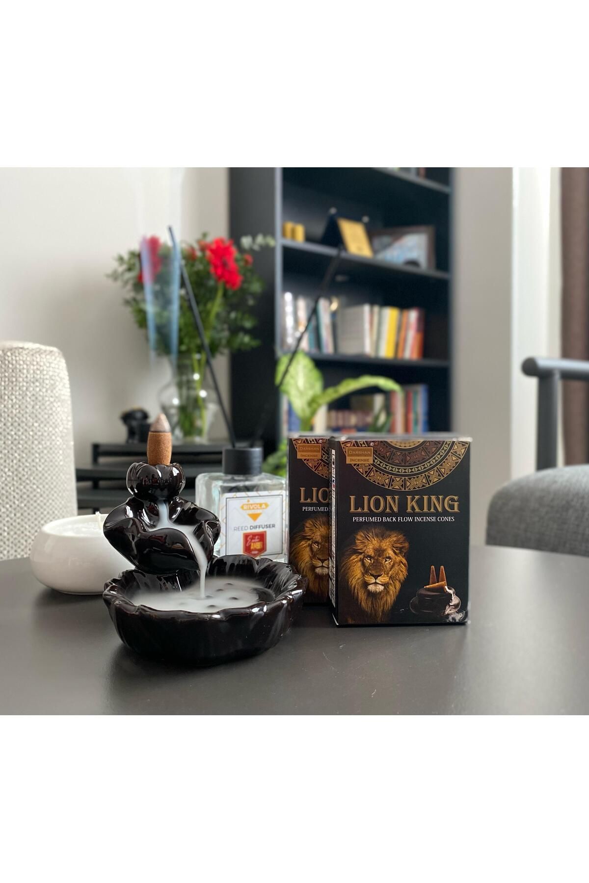 HEDİYESELİ Lion King Geri Akış Tütsü 10 Adet