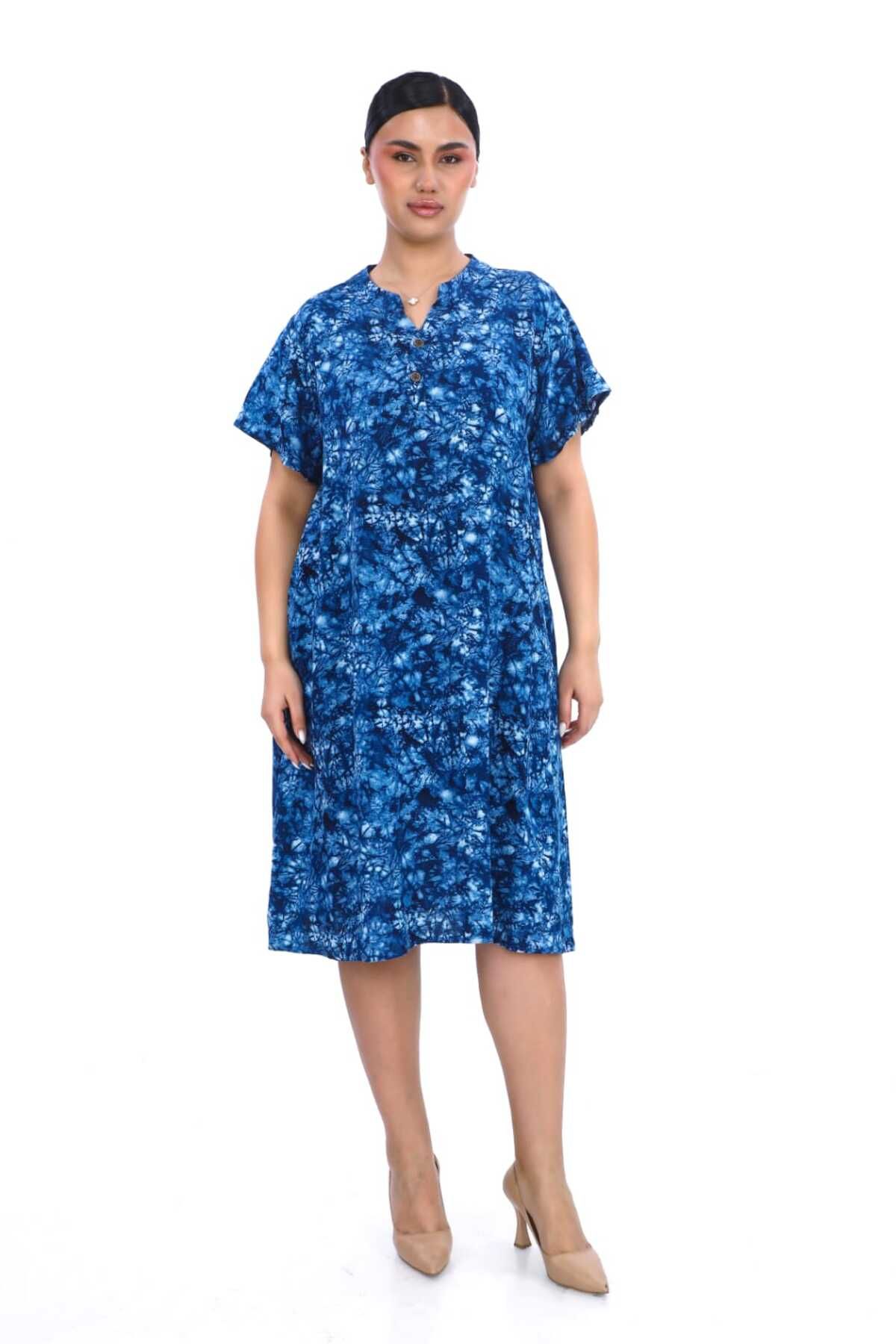 Sevimli Butik KISA KOLLU RAHAT ELBİSE