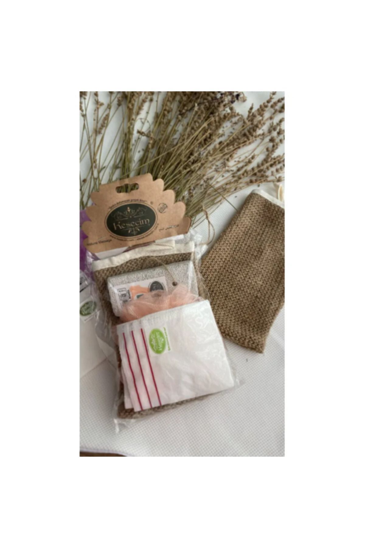 Shop58 Doğal 4'Lü Banyo Hamam Seti