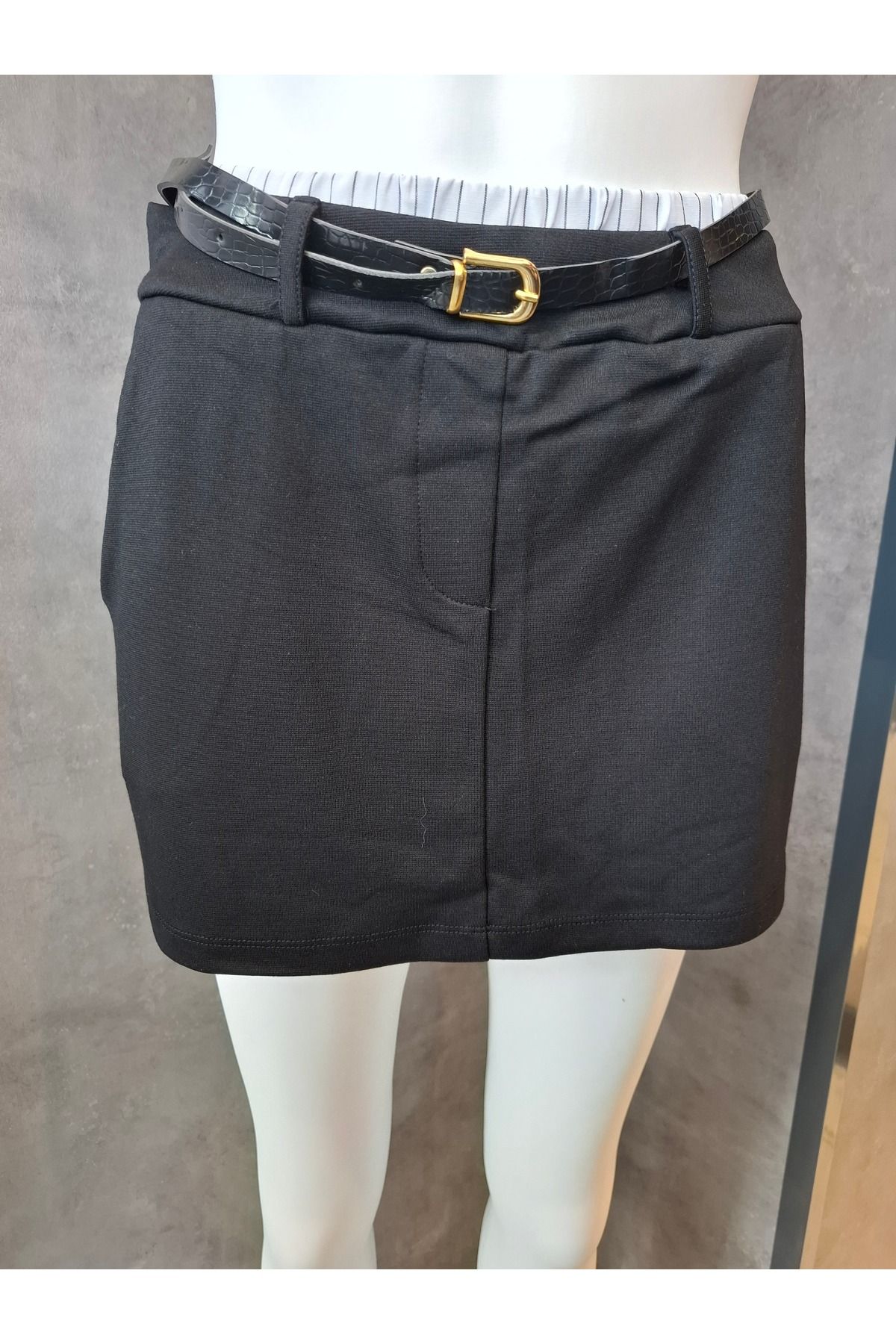 Crep Şort etek