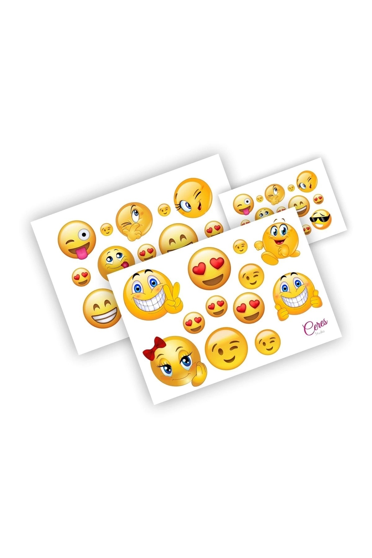 Ceres Studio Emoji Sticker Etiket - Fiyatı, Yorumları