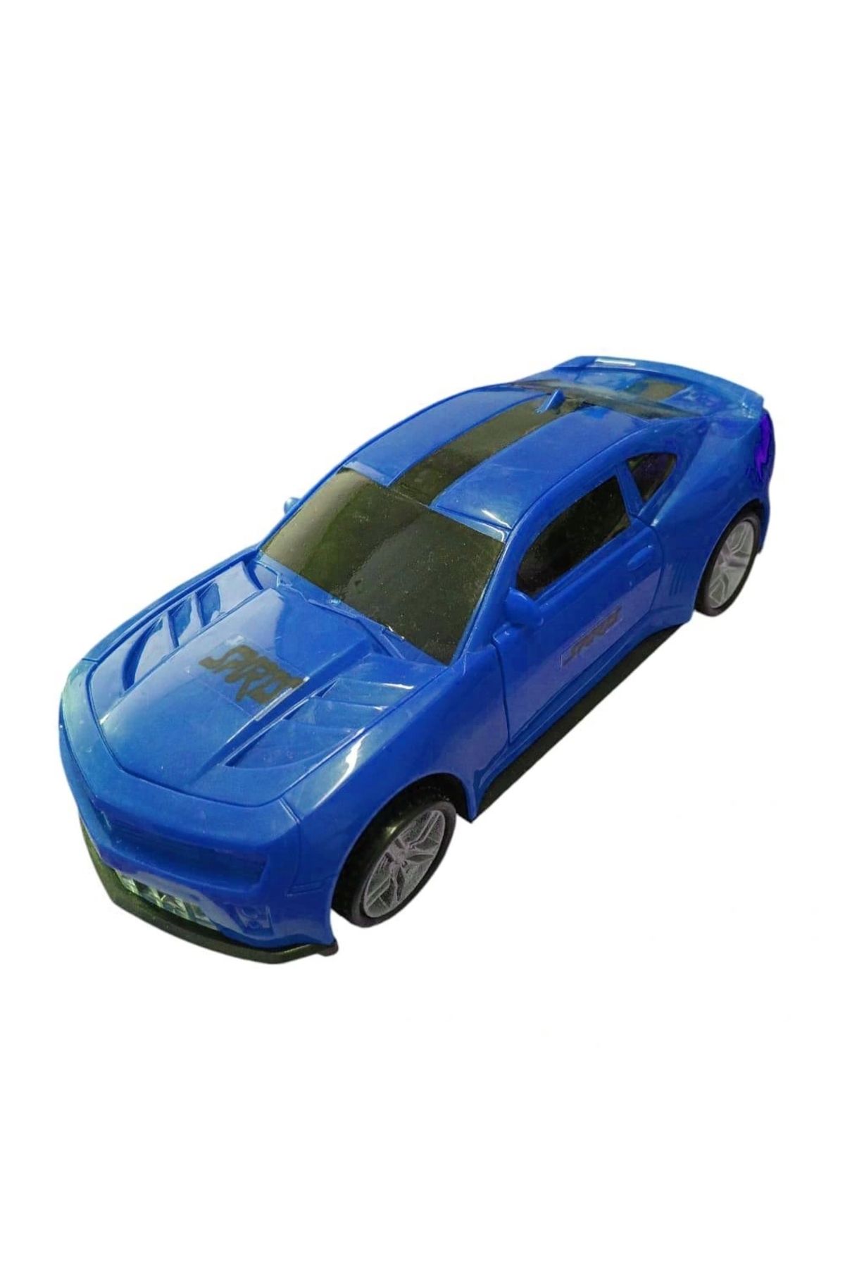Tolzan Çarp Dön Işıklı Sesli Camaro MAVİ - CMR-063
