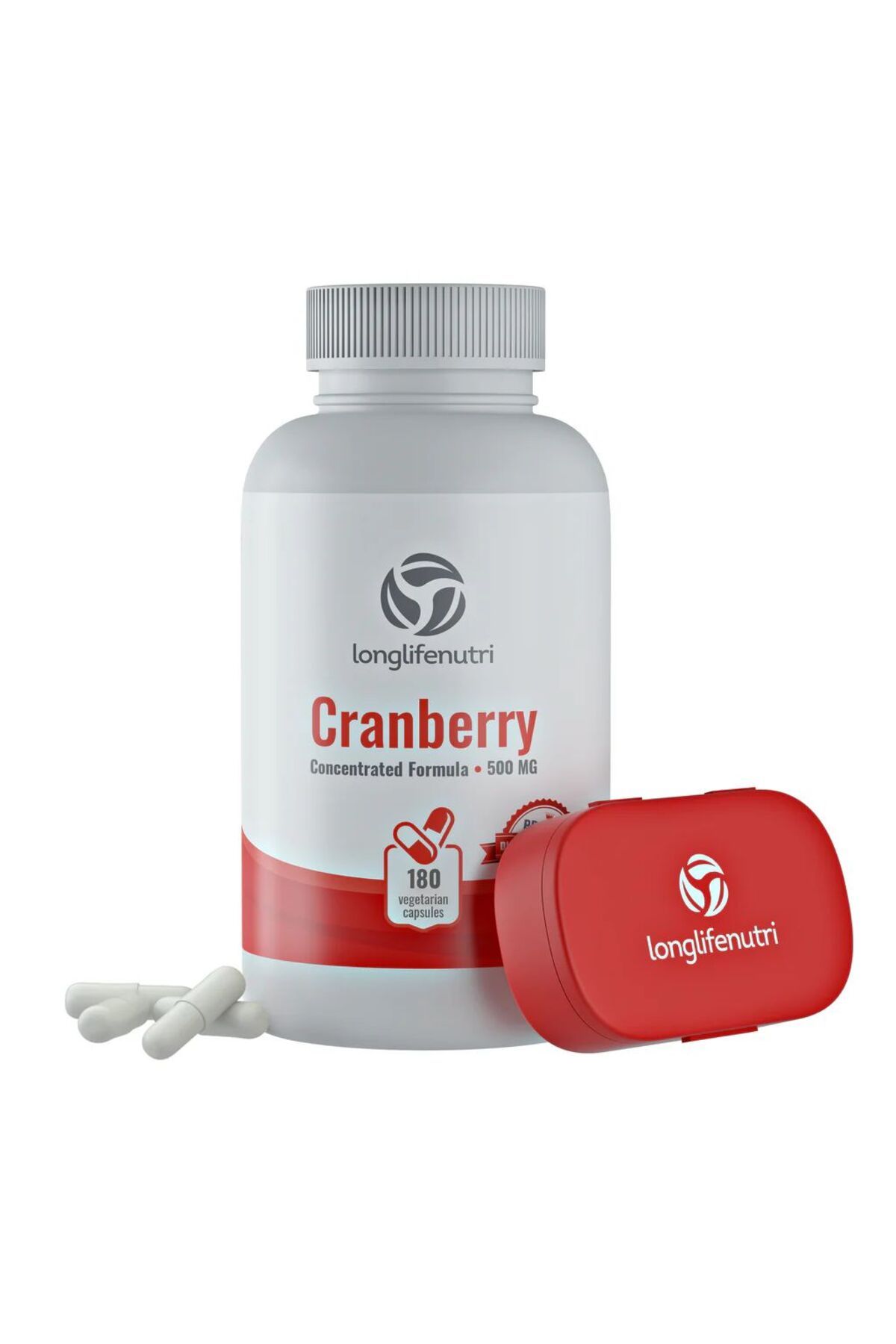 The Wellness Store Cranberry 500 mg 180 Kapsül