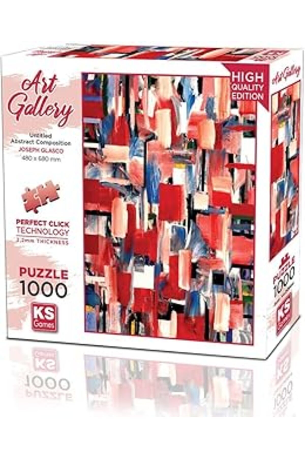 karadağsb Ks Games 1000 Parça Untitled Abstract Composition Puzzle