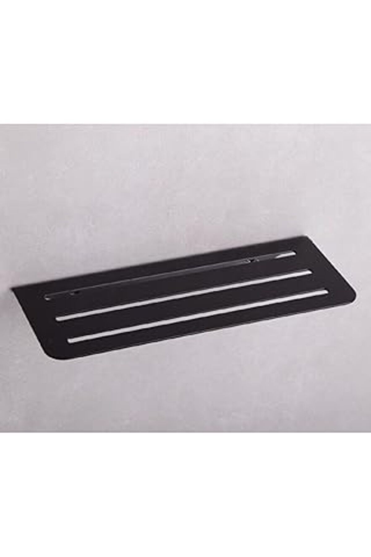 karadağsb System Duş Raf Sistemi Siyah Renk 30X105X250 Mm