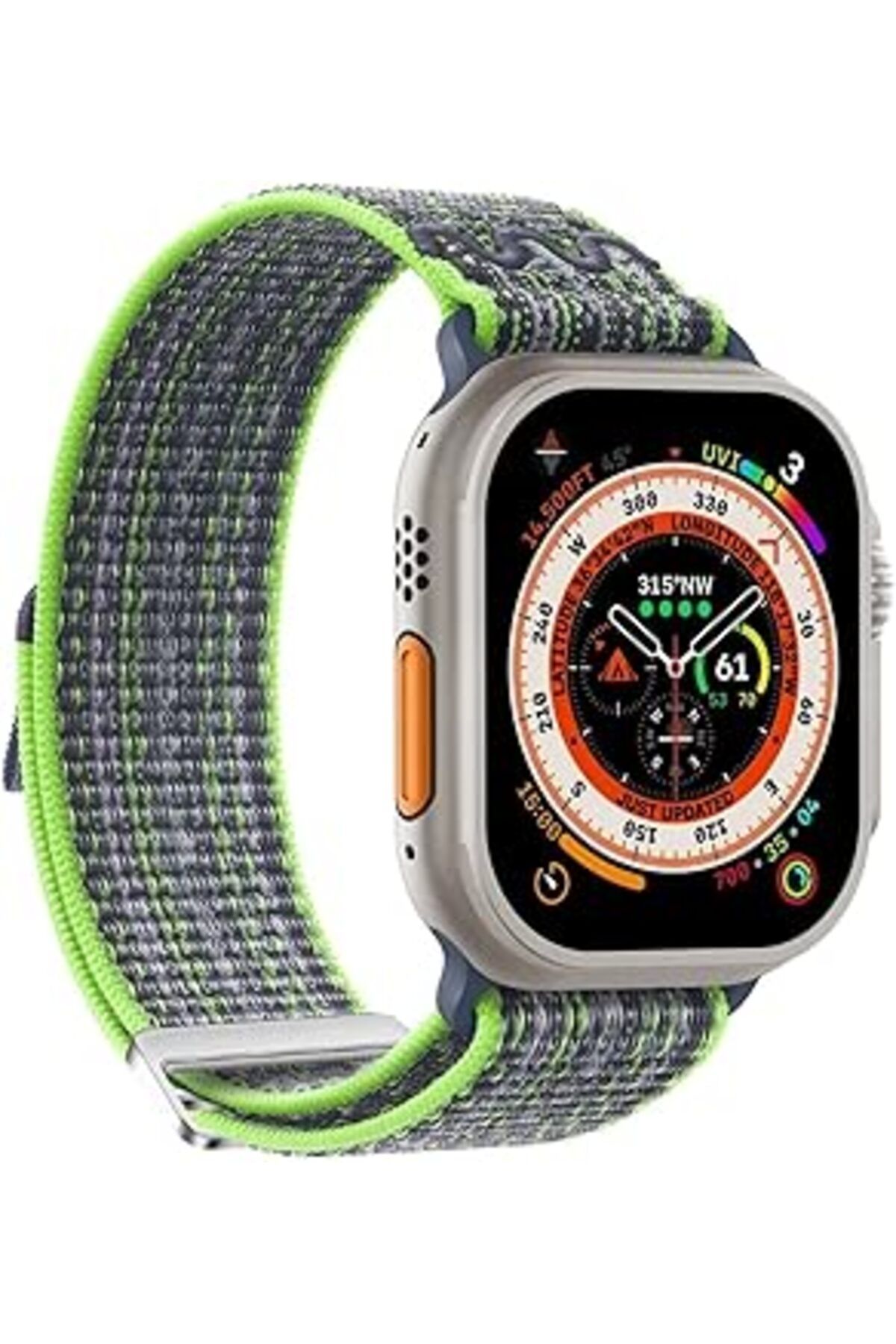 karadağsb Microsonic Apple Watch Series 9 41Mm Kordon Terra Strand (Apple Watch Series 9 41Mm Ile Uyumlu Kord