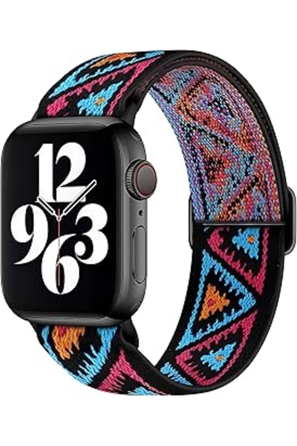 karadağsb Teknoft Apple Watch 1/2/3/4/5/6/7/Se/8/Ultra İle Uyumlu Ve Tüm Bilek Kalınlıklarına Uygun Bohemian
