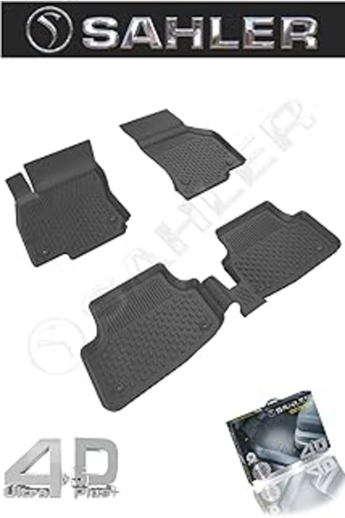 NETWORK ART Sahler Audi A3 (2013-2020) Ile Uyumlu 4.5D Oto Paspas