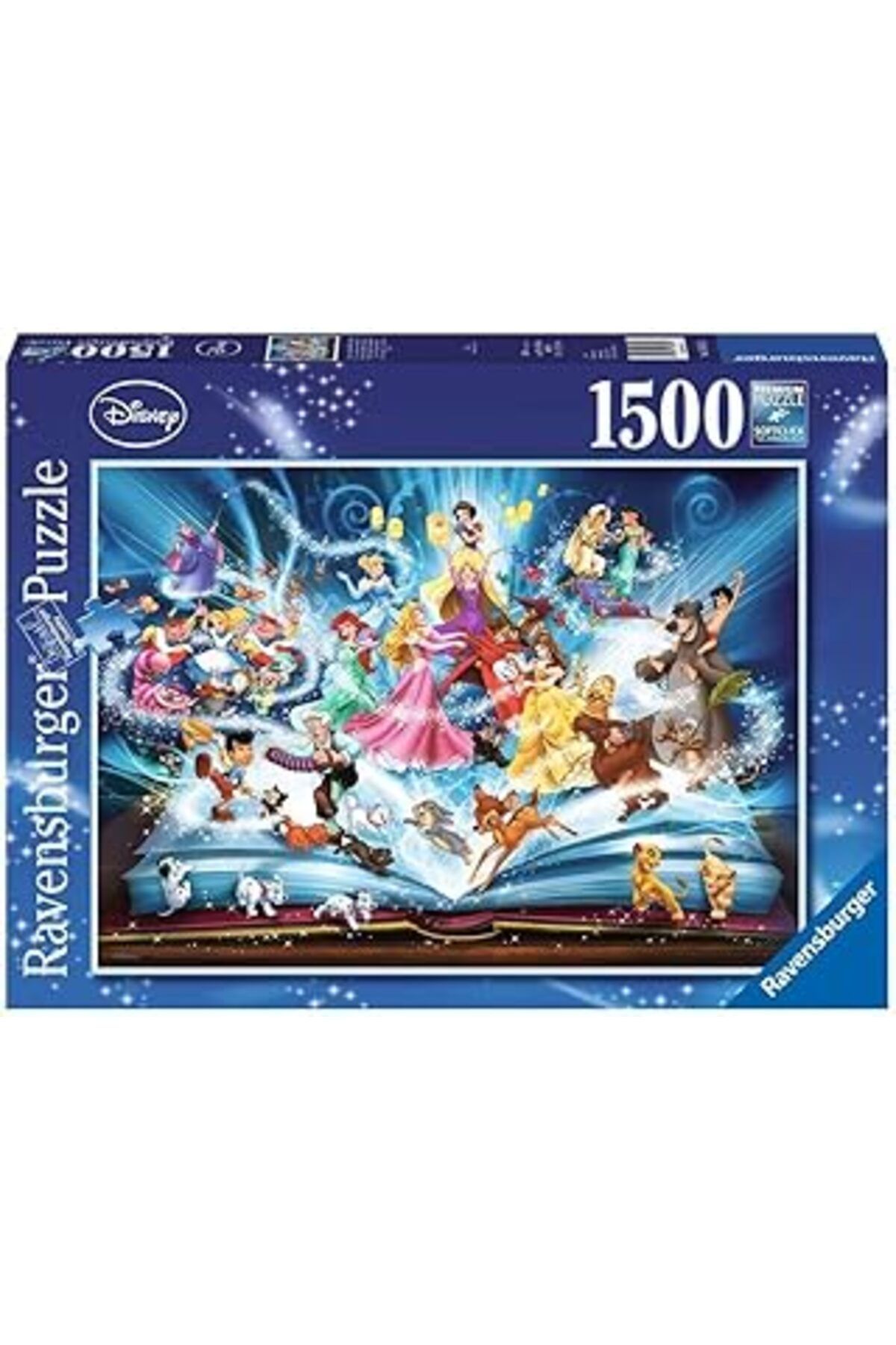 karadağsb Ravensburger 163182 Wd Hikaye Kitabı Yetişkin Puzzle, 1500 Parça, Çok Renkli