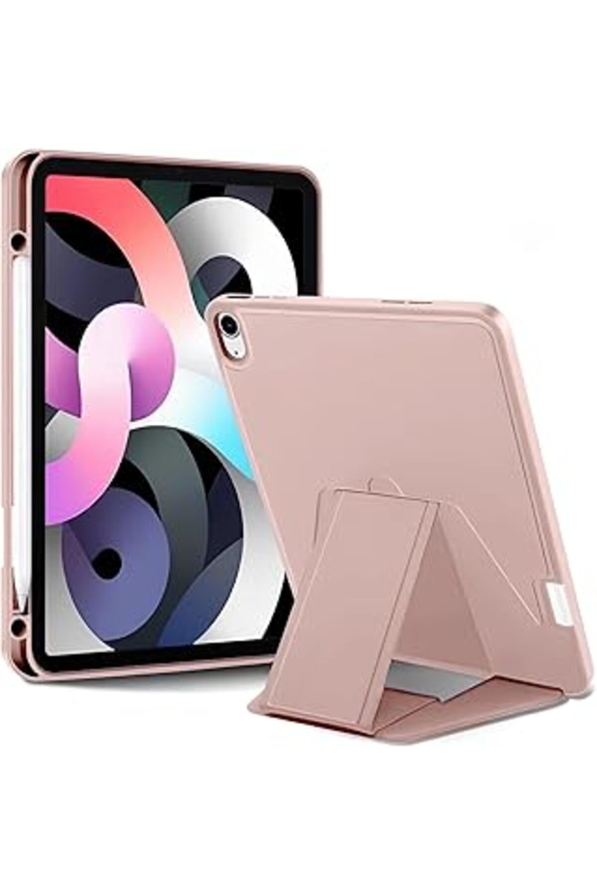 robotrend Tablet İle Uyumlu Kılıf Lüks Kadife İç Kaplamalı Suni Deri Mıknatıslı Standlı Tablet Arka Kapak (Pe