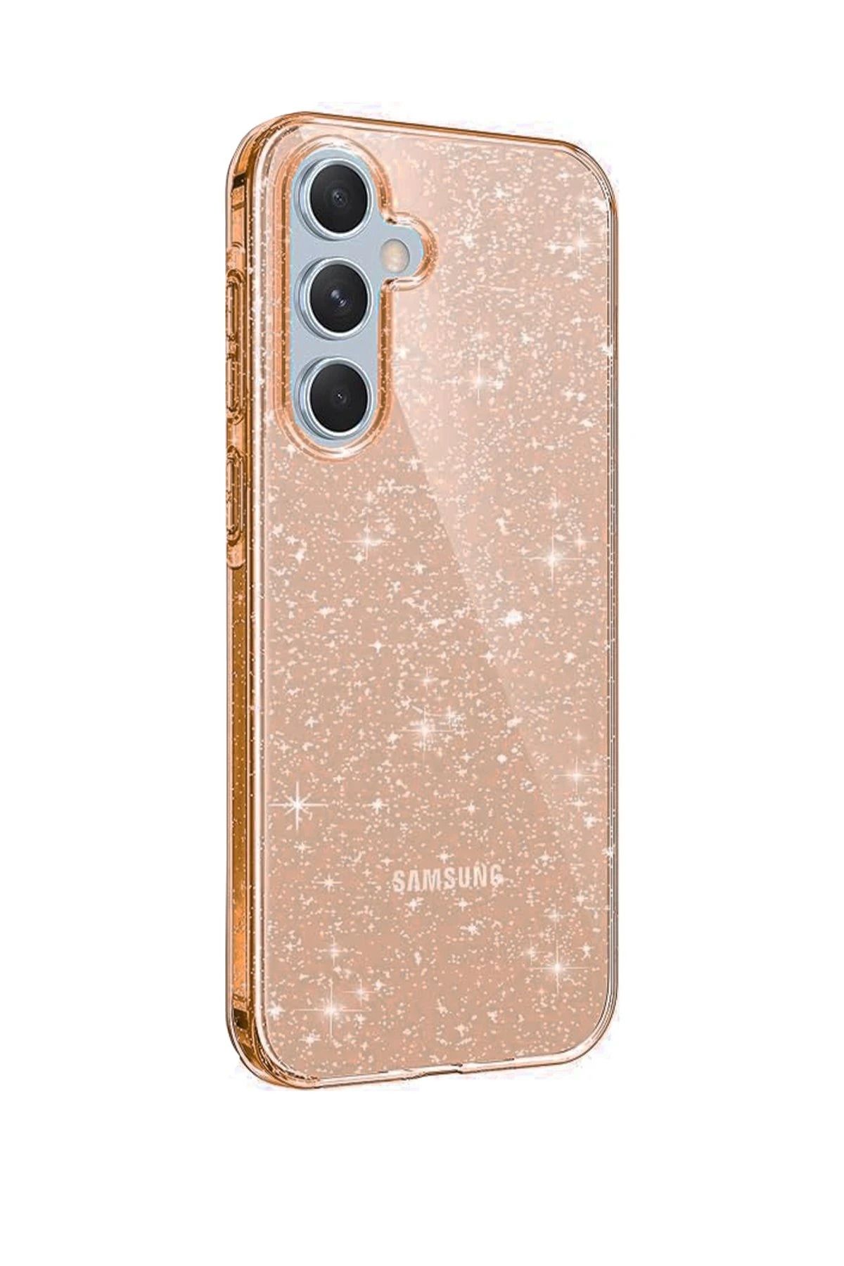 NewFace Samsung Galaxy A25 5G Kılıf Glow Kapak - Turuncu YNSMR