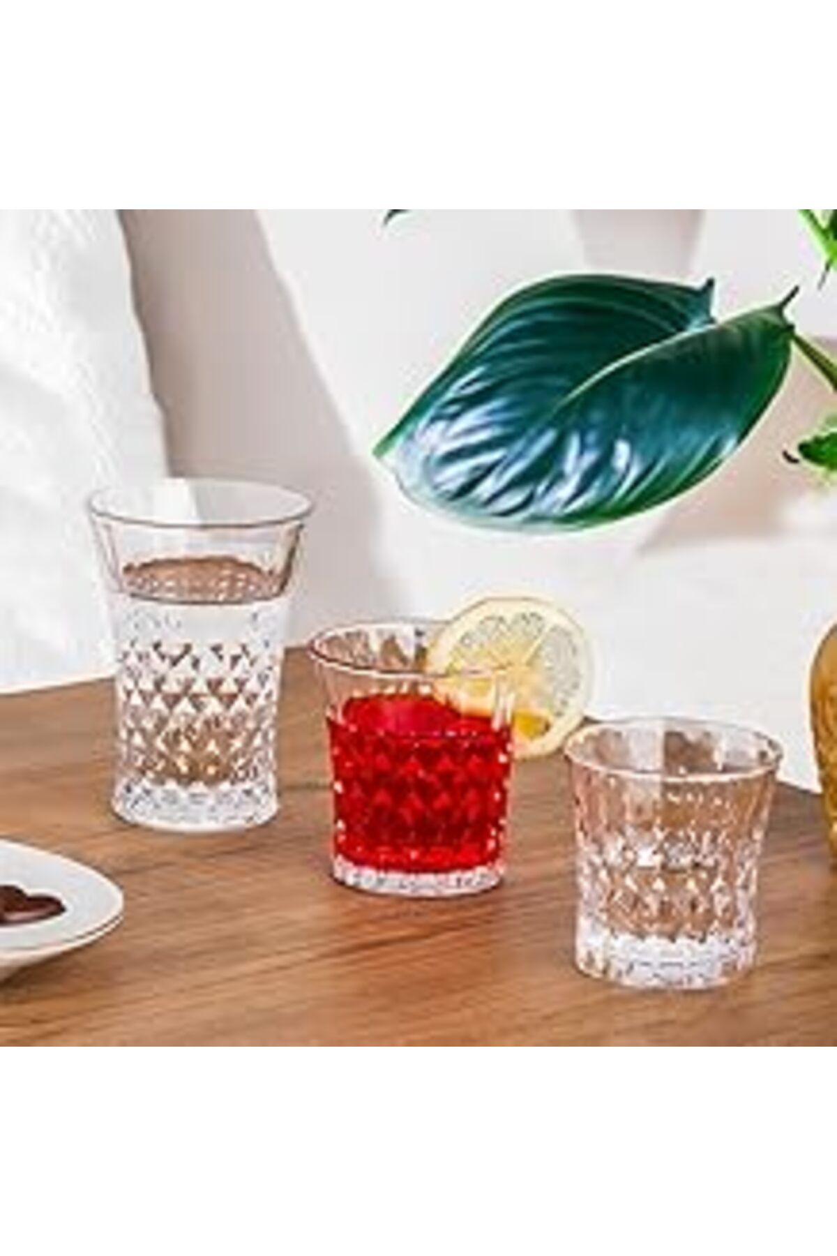 karadağsb Porsima 234 12'Li Cam Bardak Seti - Su, Kahve, Meşrubat Bardağı - Su, Bardak Takımı 200Ml - 260Ml -