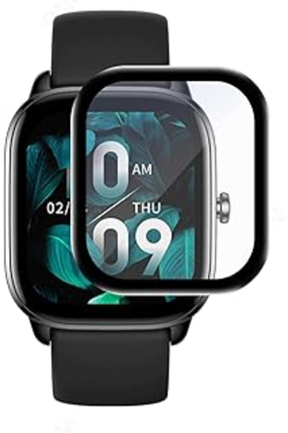 jupiter global bazaar Microsonic Amazfit Gts 4 Mini Tam Kaplayan Nano Cam Ekran Koruyucu Siyah
