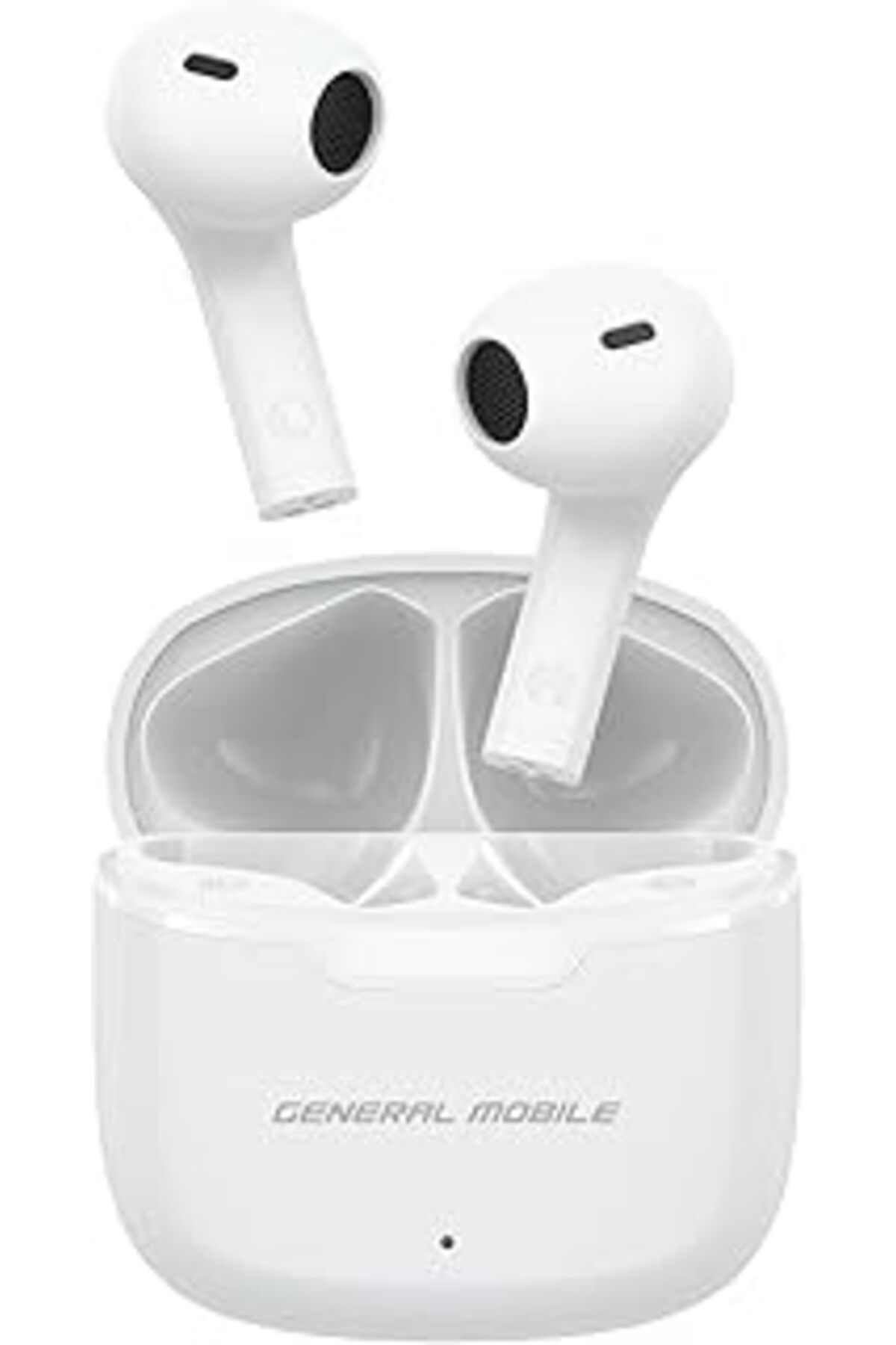 Mu Art Ahşap General Mobile Gm Pods 3 Kablosuz Kulaklık, Beyaz