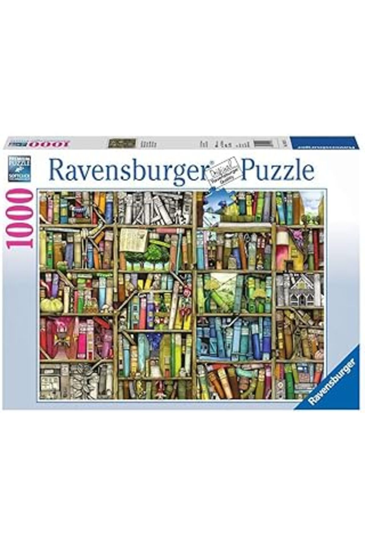 karadağsb Ravensburger Kitaplik - 1000 Parçalı - 191376