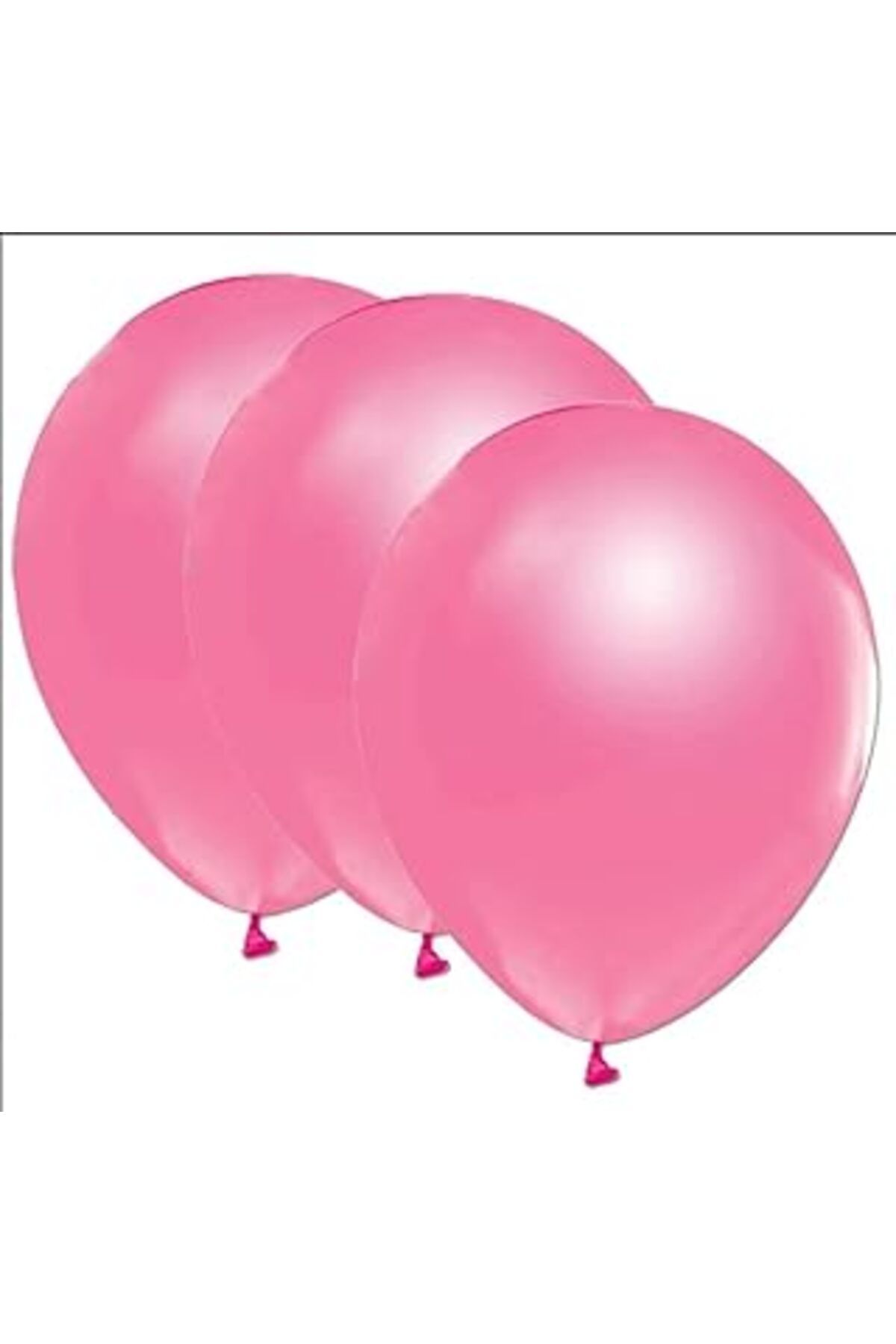 karadağsb Just Good Stuff-Metalik Balon, Pembe 10'Lu