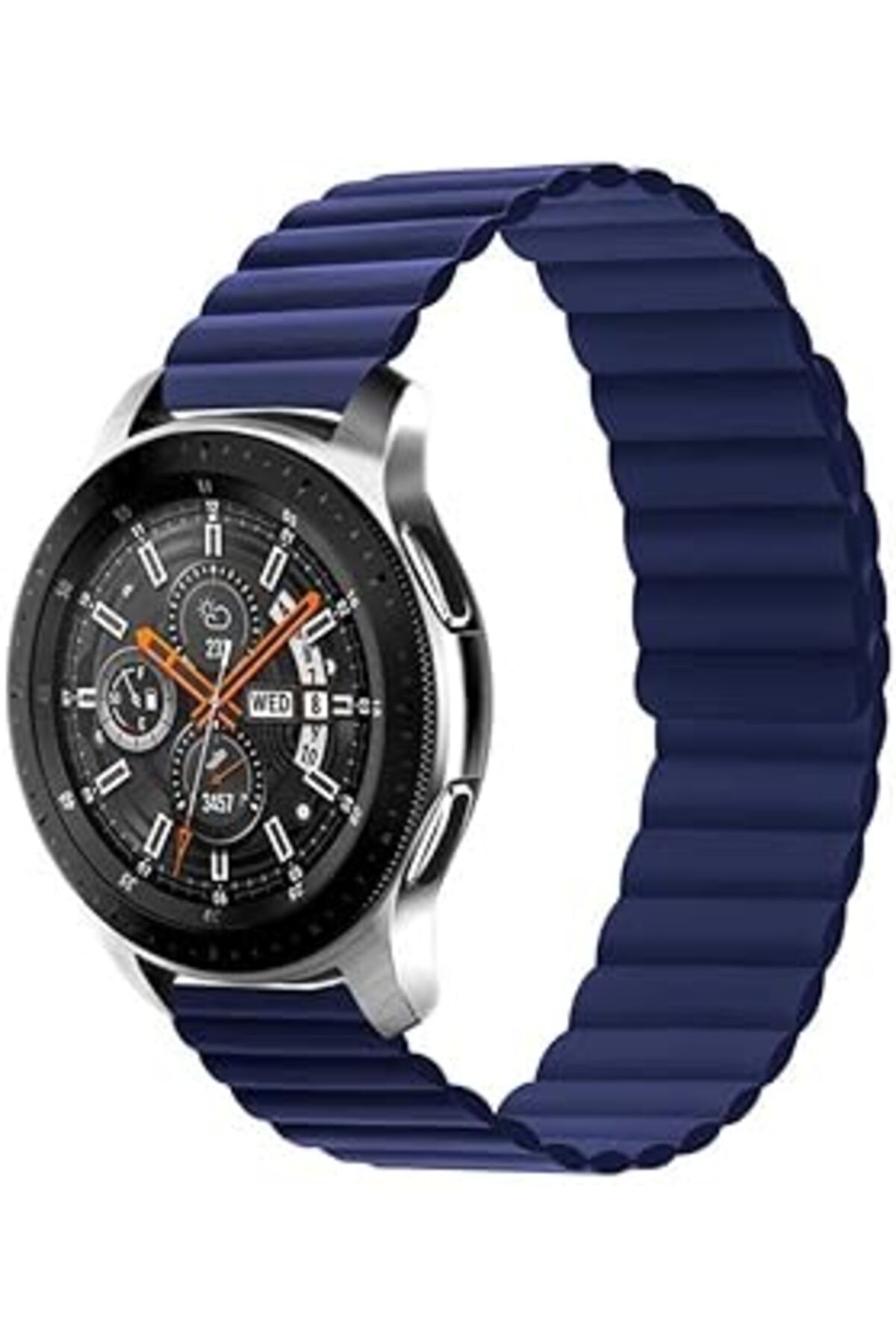 karadağsb Zore Huawei İle Uyumlu Honor Magic 2 46Mm Krd-52 Kordon Lacivert