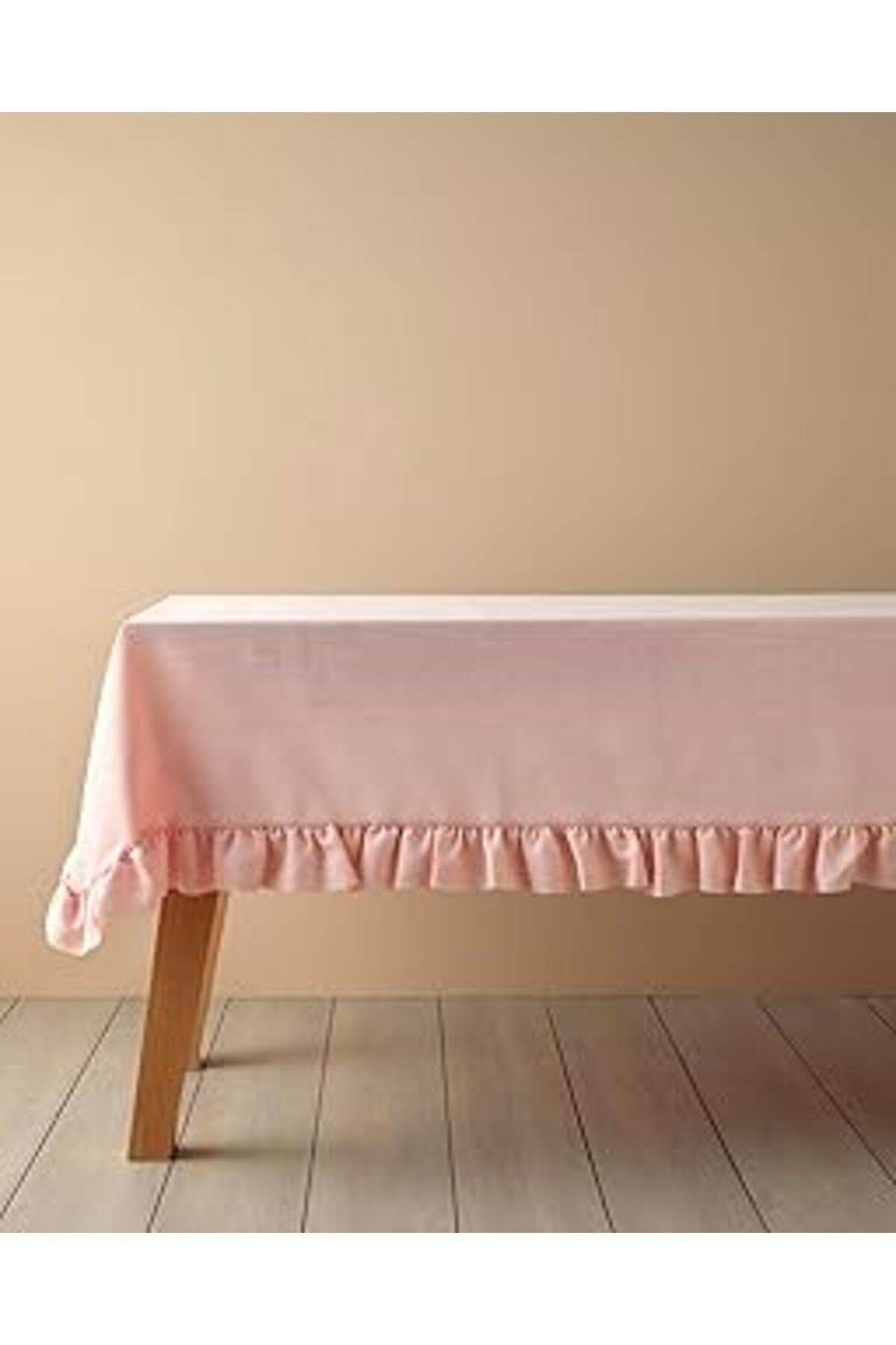 karadağsb English Home Flor Pura Polyester Masa Örtüsü Pembe
