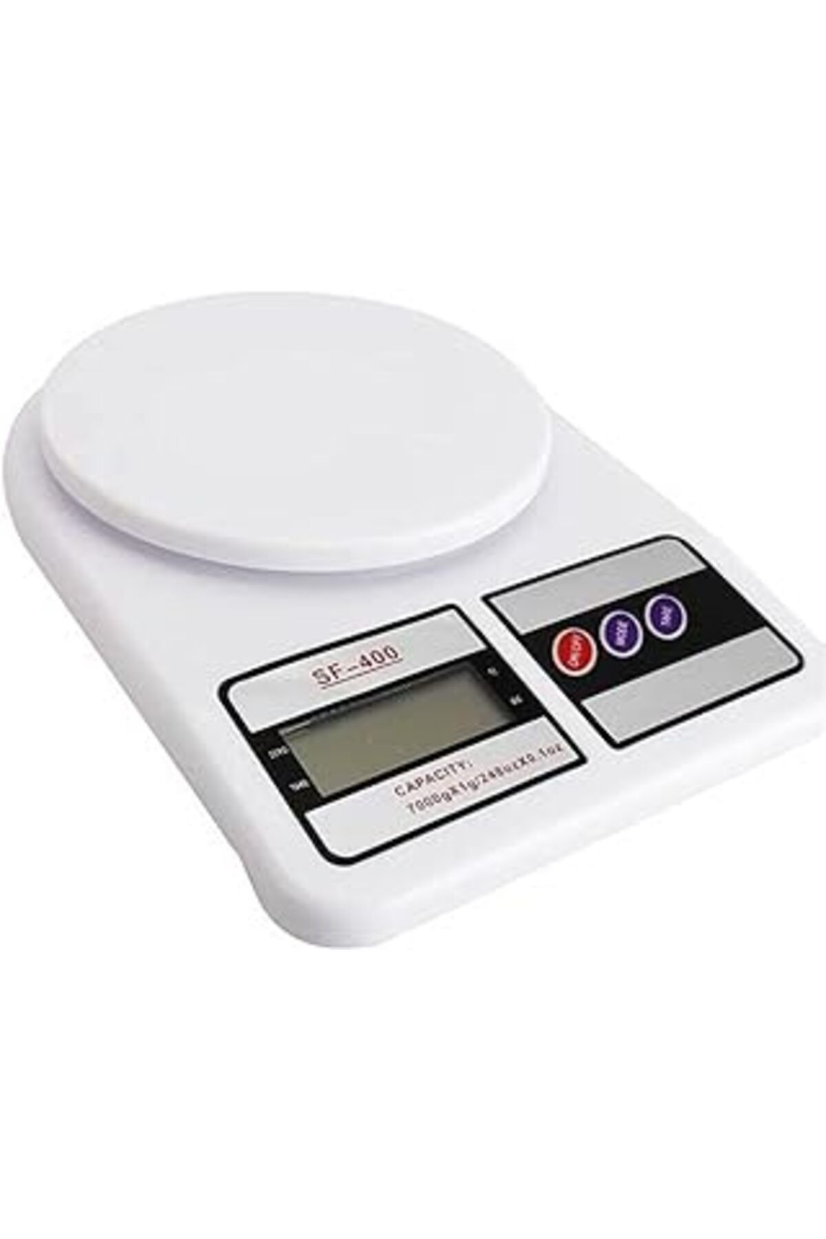 DENİZBİLİŞİM Arsimo 8683200800612 Lcd Ekranlı Dijital Hassas Mutfak Terazisi Tartısı 10 Kg, Çok Renkli, Medium