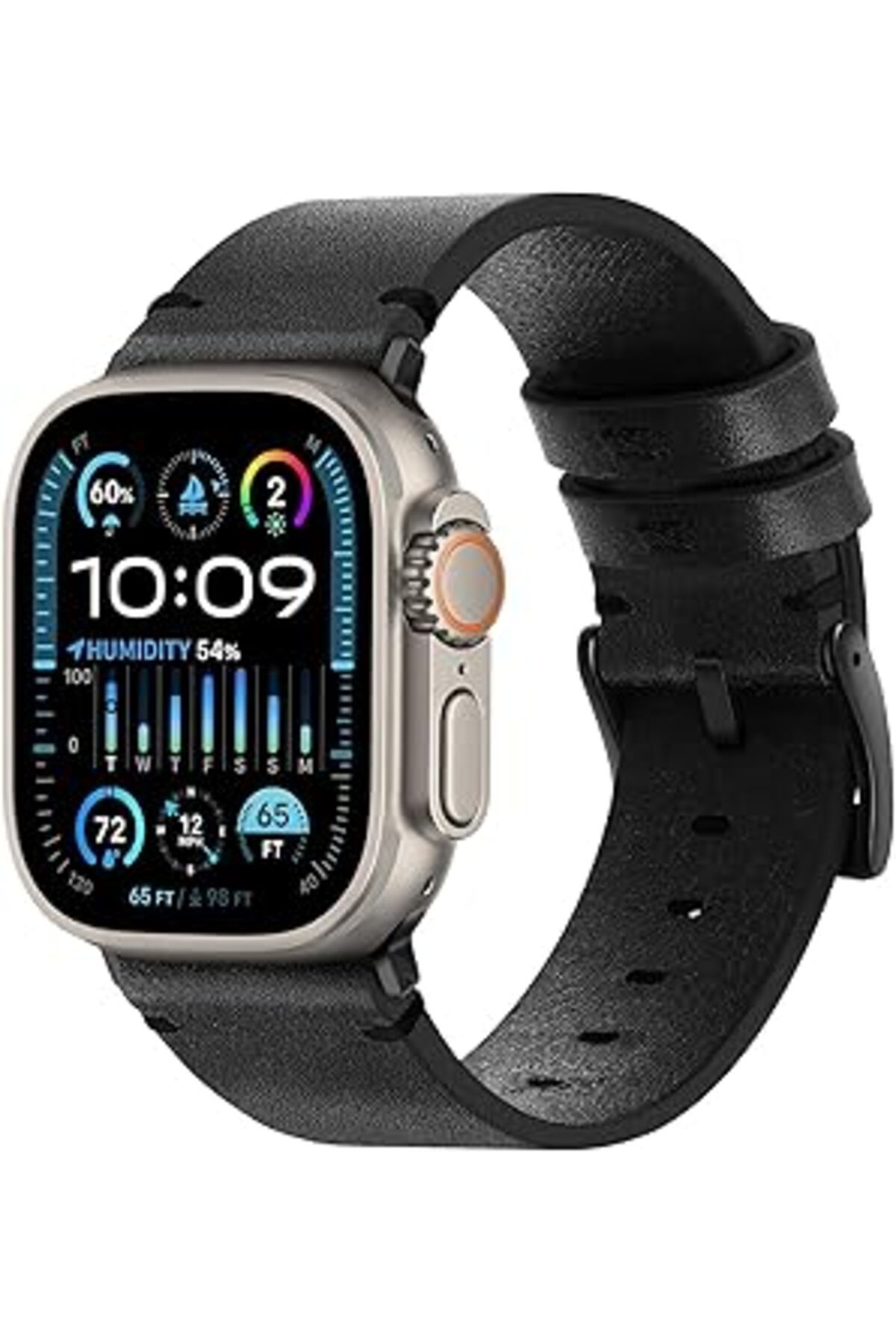 karadağsb Minesk Apple Watch Ile Uyumlu%100 El Yapımı Ve%100 Hakiki Deri Kordon Kayış Ekstra Yumuşak Yapı Ve