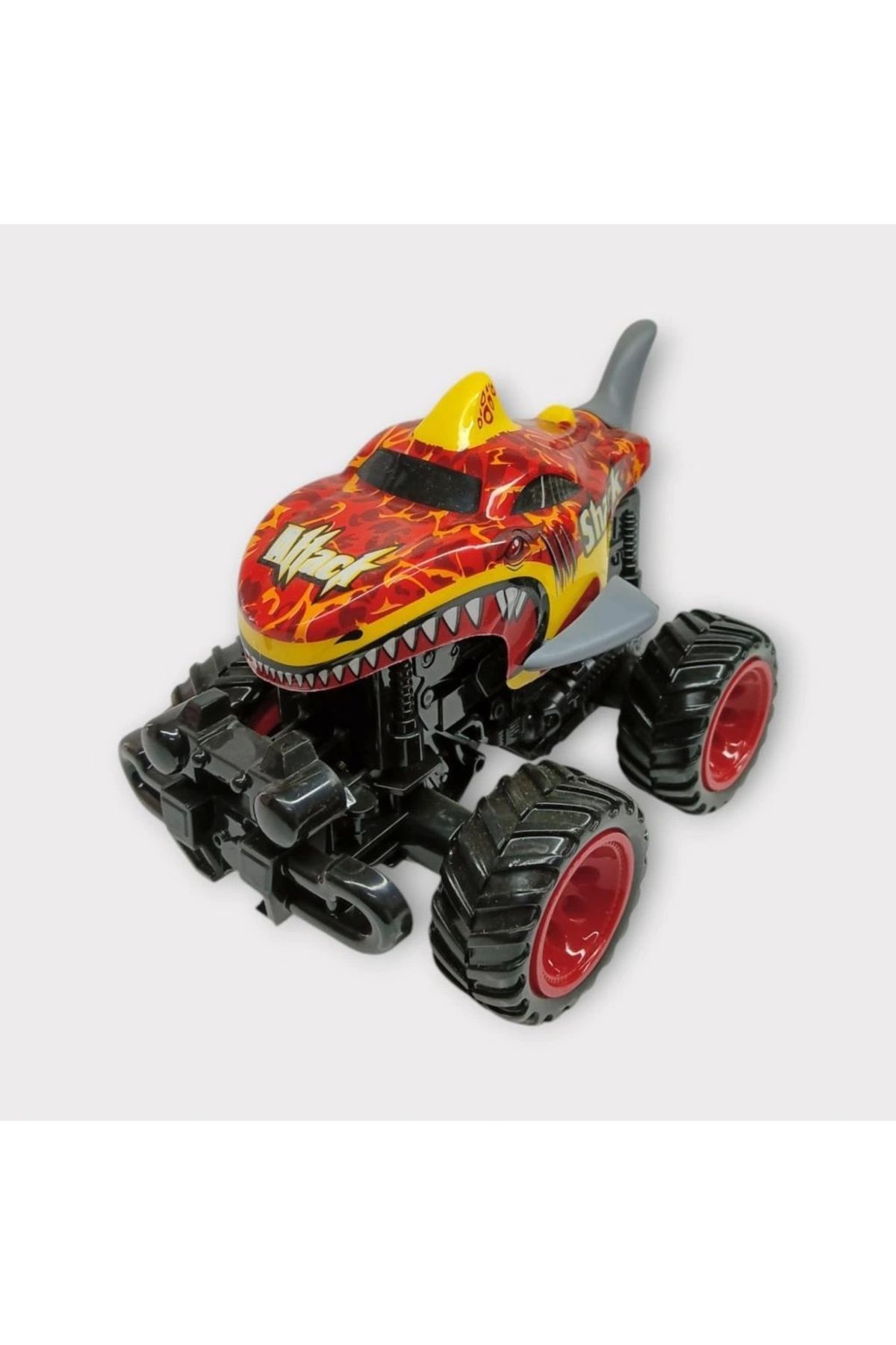 Tolzan Sürtmeli Buggy Köpekbalığı Araba - Kırmızı