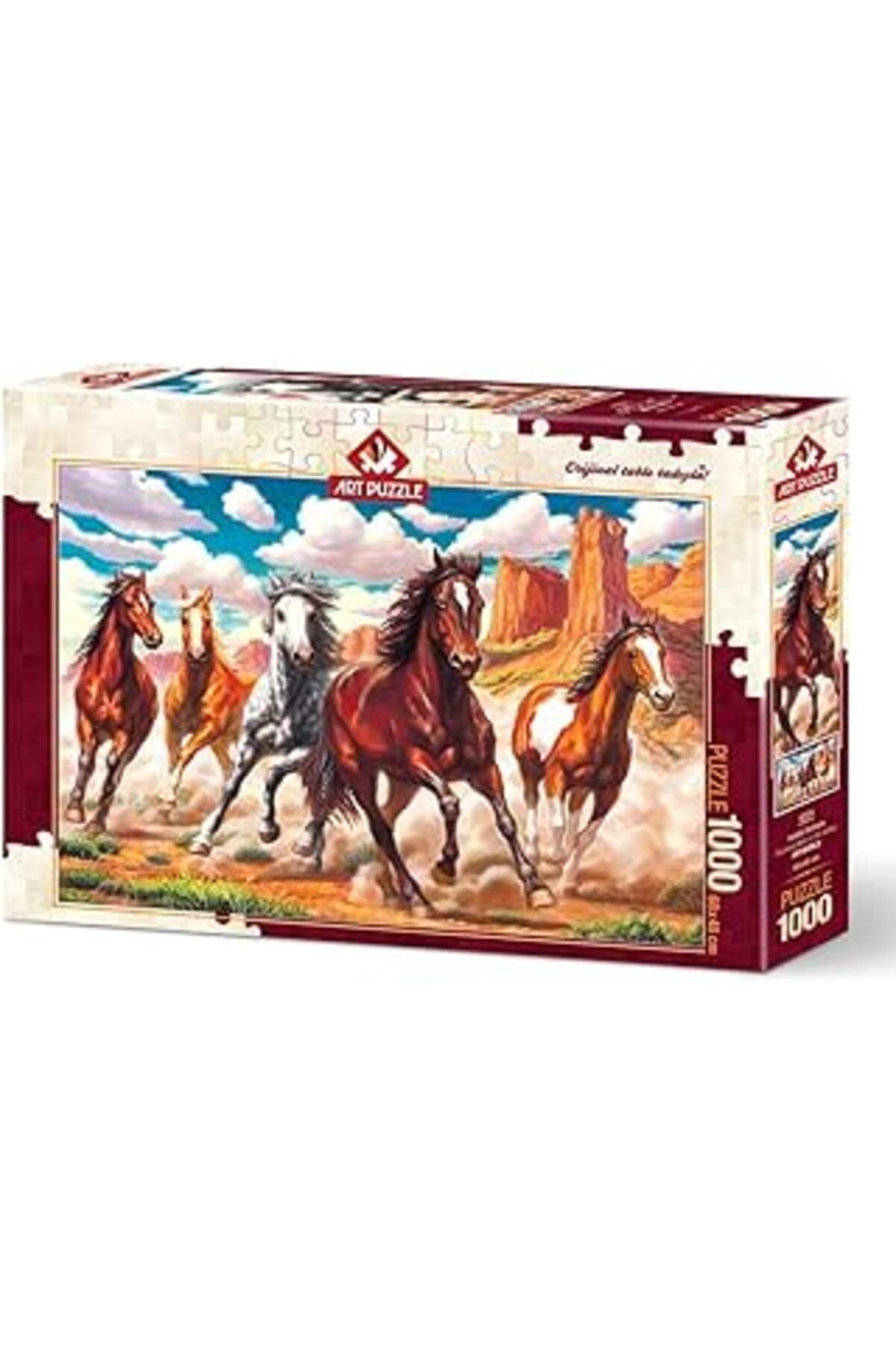 karadağsb Art Puzzle Vadide Dörtnala 1000 Parça Puzzle