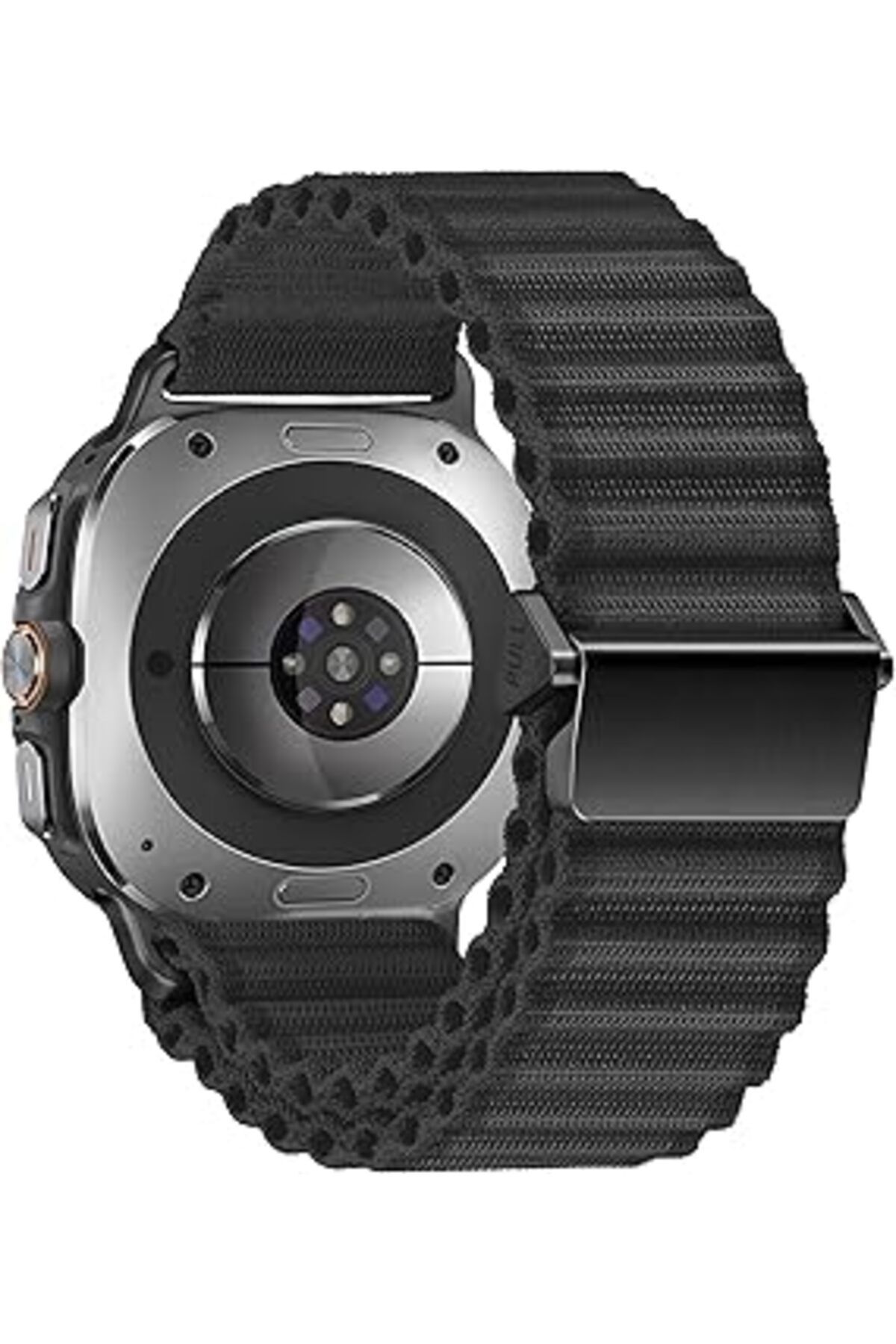 karadağsb Teknoft Samsung Galaxy Watch Ultra 47Mm Ile Uyumlu Delikli Model Trail Loop Yumuşak Ve Hafif Kumaş
