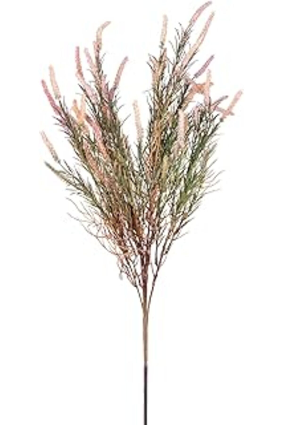 DENİZBİLİŞİM Herdekora Yapay Çiçek Lavanta Demet Yeşil-Mor 65 Cm.