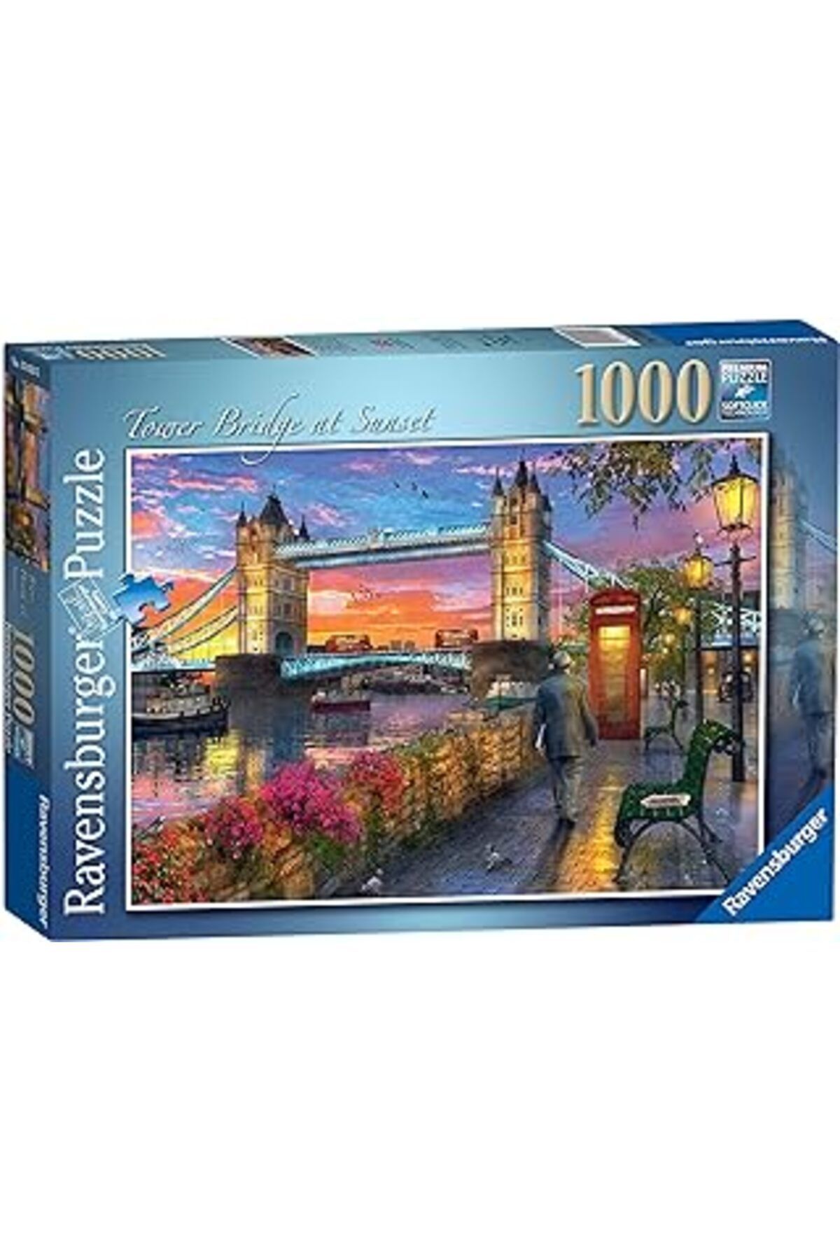karadağsb Ravensburger 150335 1000P Puz Tower Bridge, Çok Renkli