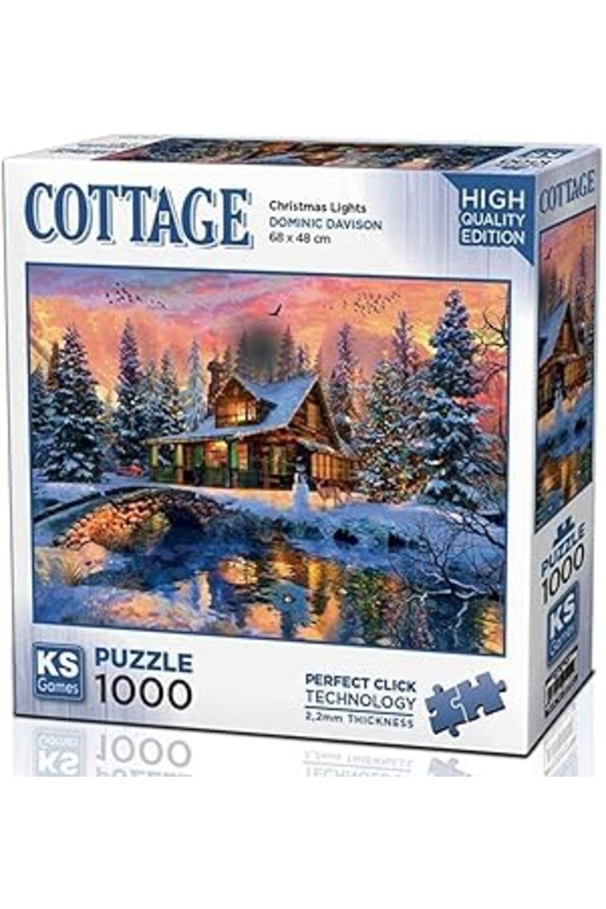 karadağsb 20720 Christmas Lights 1000 Parça Puzzle -Ks Puzzle