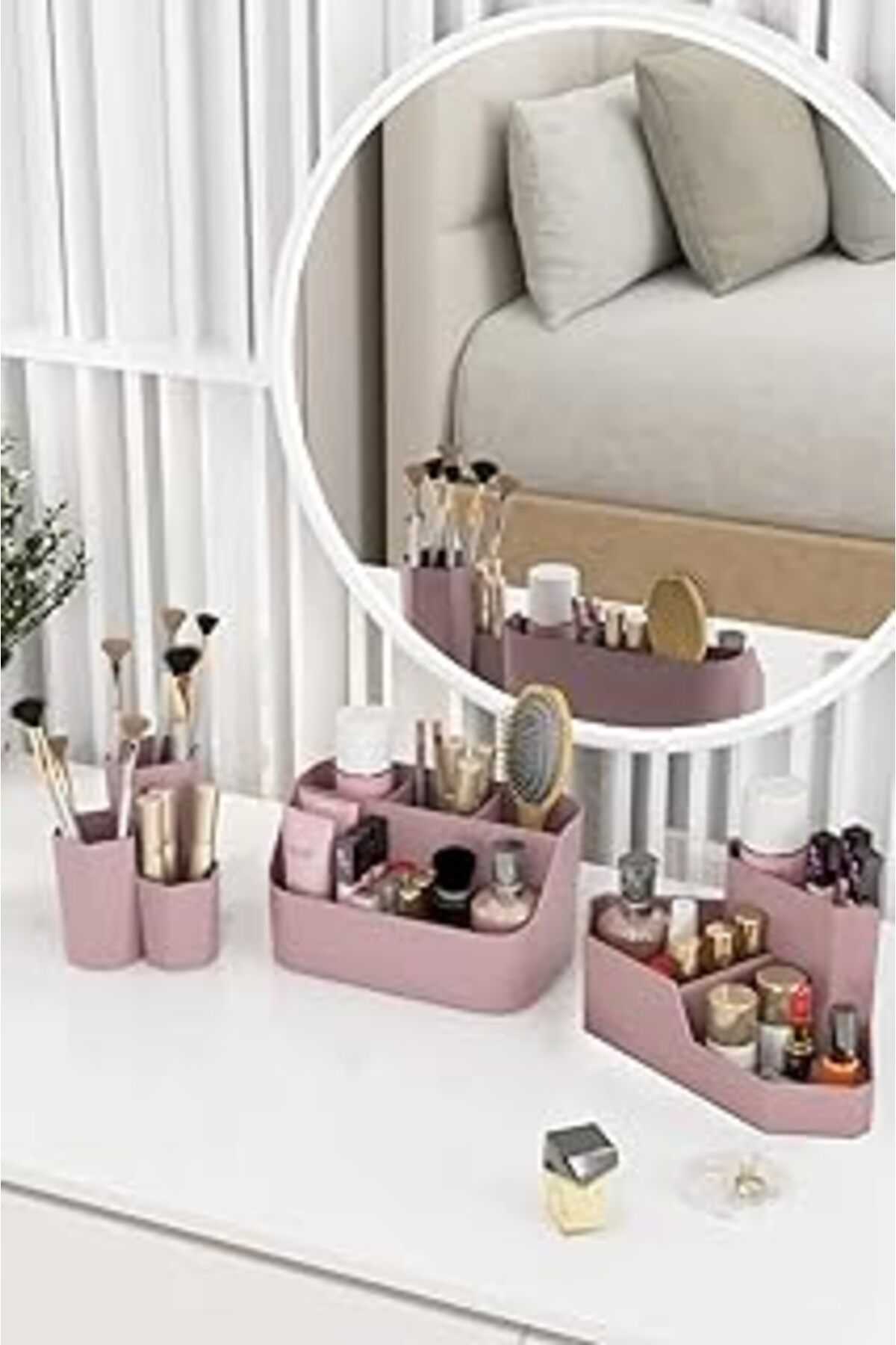 karadağsb Dovi Home Life Makyaj Düzenleyici Ve Kozmetik Saklama Kutusu Organizer