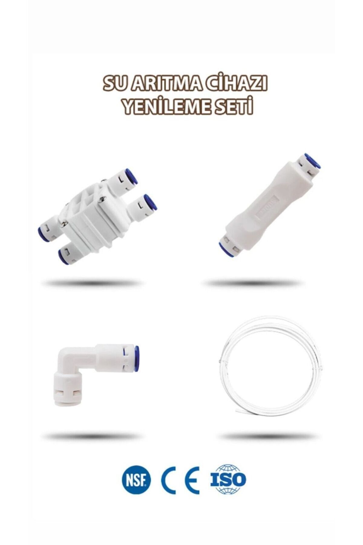 Filter Store Su Arıtma Cihazı Uyumlu Yenileme Ve Bakım Kiti Shut Off - Flow - Valfe